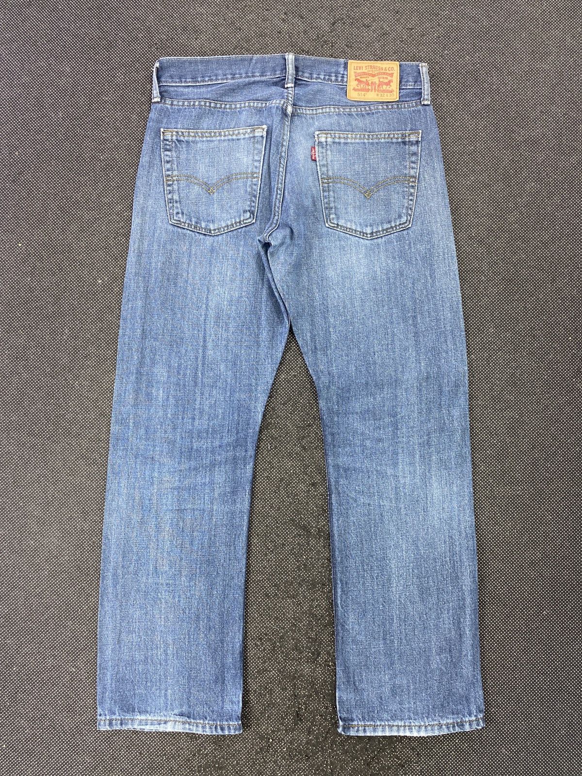 Jean × Levi's × Vintage VINTAGE LEVIS 514 DISTRESSED JEANS-J405 Size US 33 - 3 Thumbnail