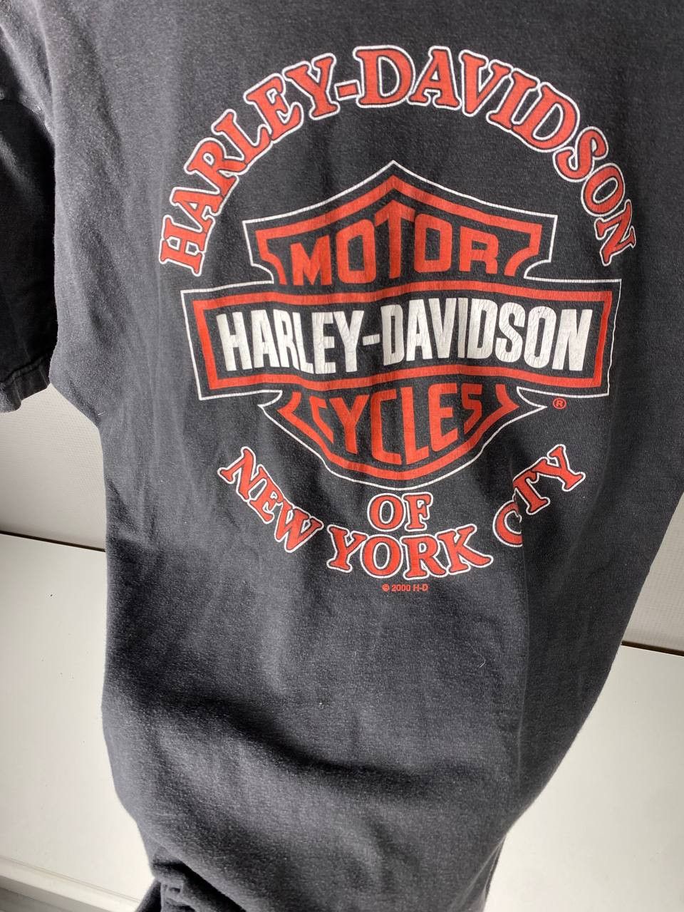 Vintage Harley Davidson Tee Shirt Graphic 2000