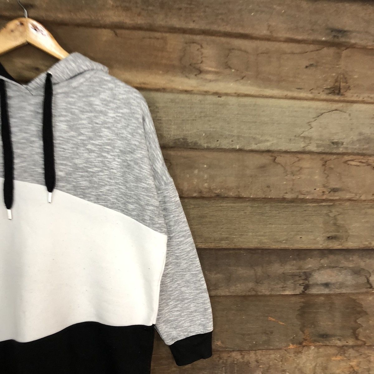 Japanese Brand × OVER THE STRiPES Galyge Stripe Hoodies sweatshirt #5679 Size US L / EU 52-54 / 3 - 5 Thumbnail