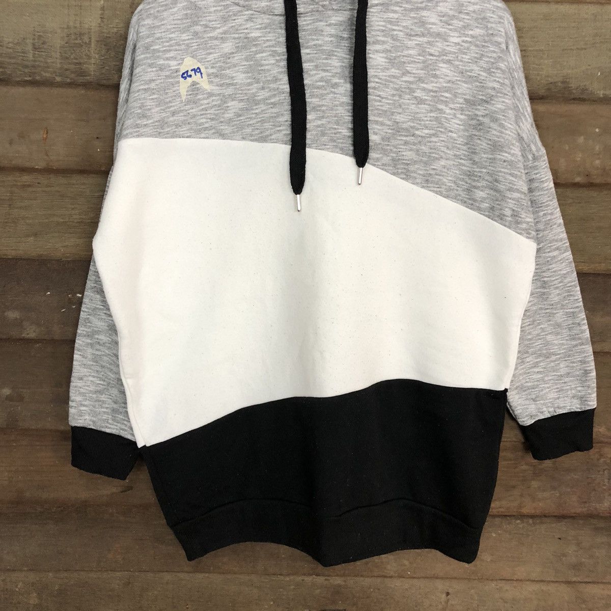 Japanese Brand × OVER THE STRiPES Galyge Stripe Hoodies sweatshirt #5679 Size US L / EU 52-54 / 3 - 8 Thumbnail