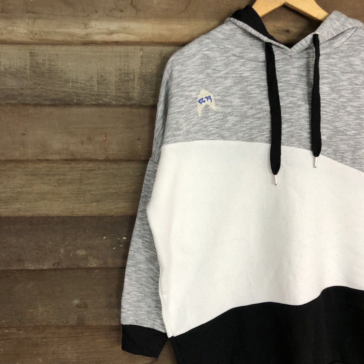 Japanese Brand × OVER THE STRiPES Galyge Stripe Hoodies sweatshirt #5679 Size US L / EU 52-54 / 3 - 7 Thumbnail