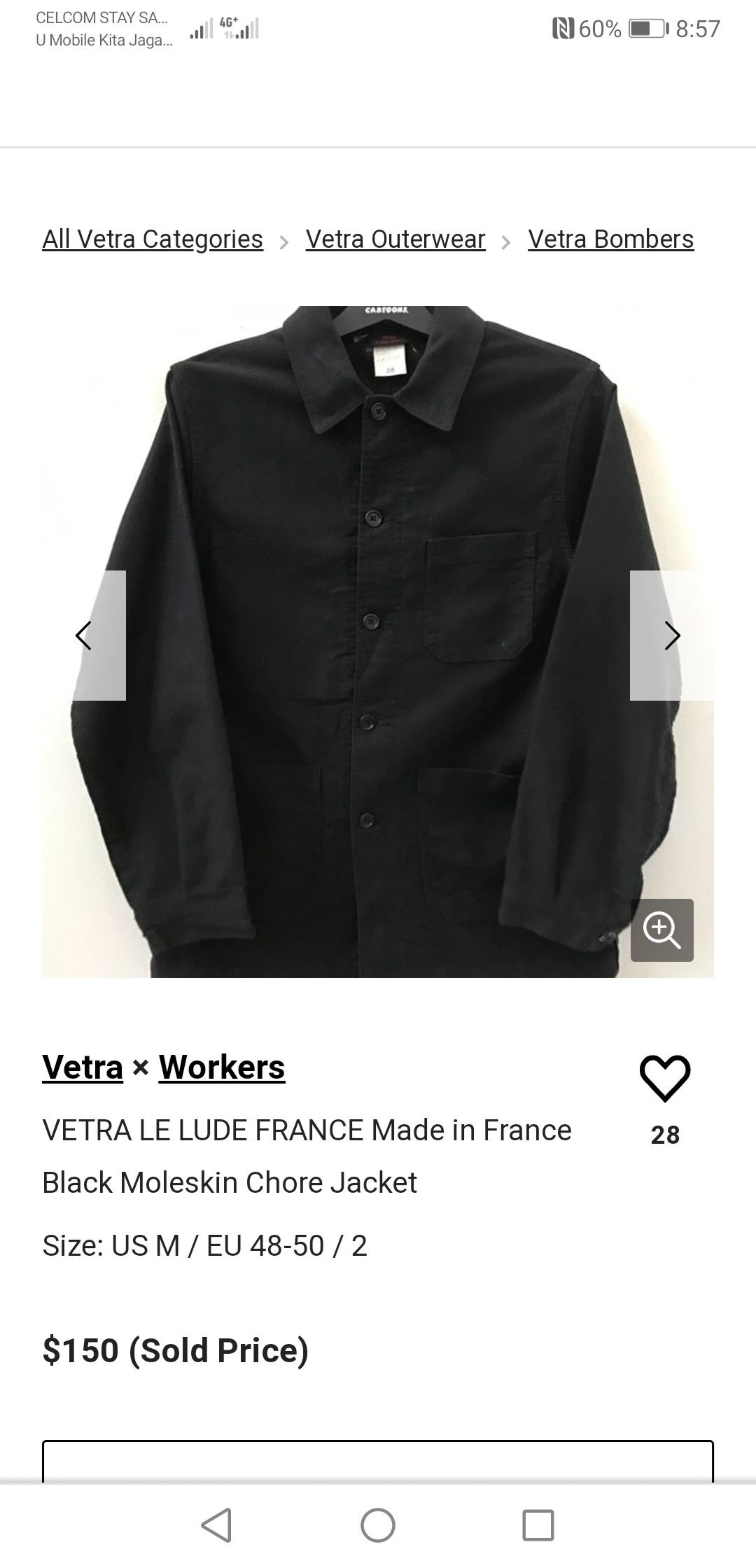 Vetra × Vintage Vetra Le Lude France Jacket Button Up Size M / US 6-8 / IT 42-44 - 10 Thumbnail
