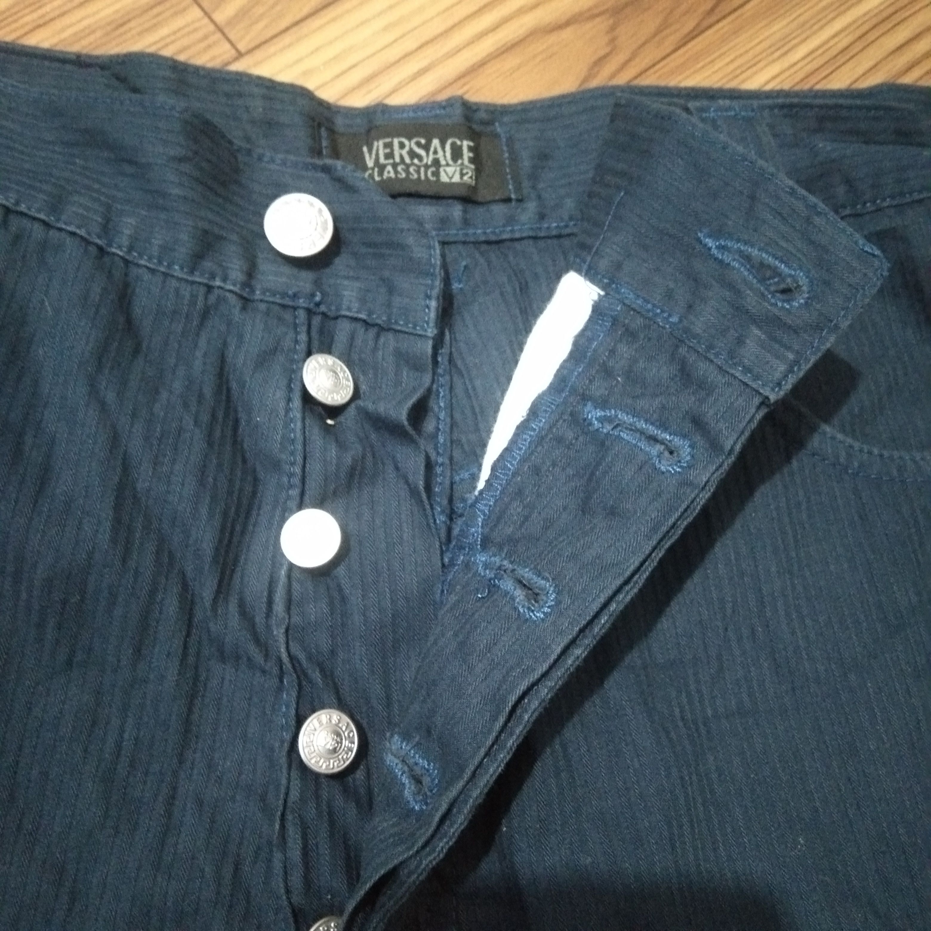 Versace Vintage Versace Classic V2 Pants Size US 38 / EU 54 - 2 Thumbnail