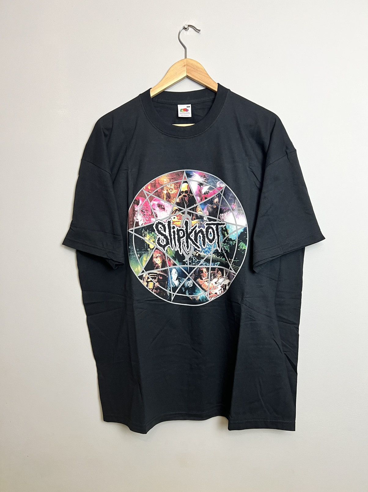 Band Tees 00s Slipknot Vintage Band Tshirt Rare Print Nu Metal Hype Size US XL / EU 56 / 4 - 1 Thumbnail