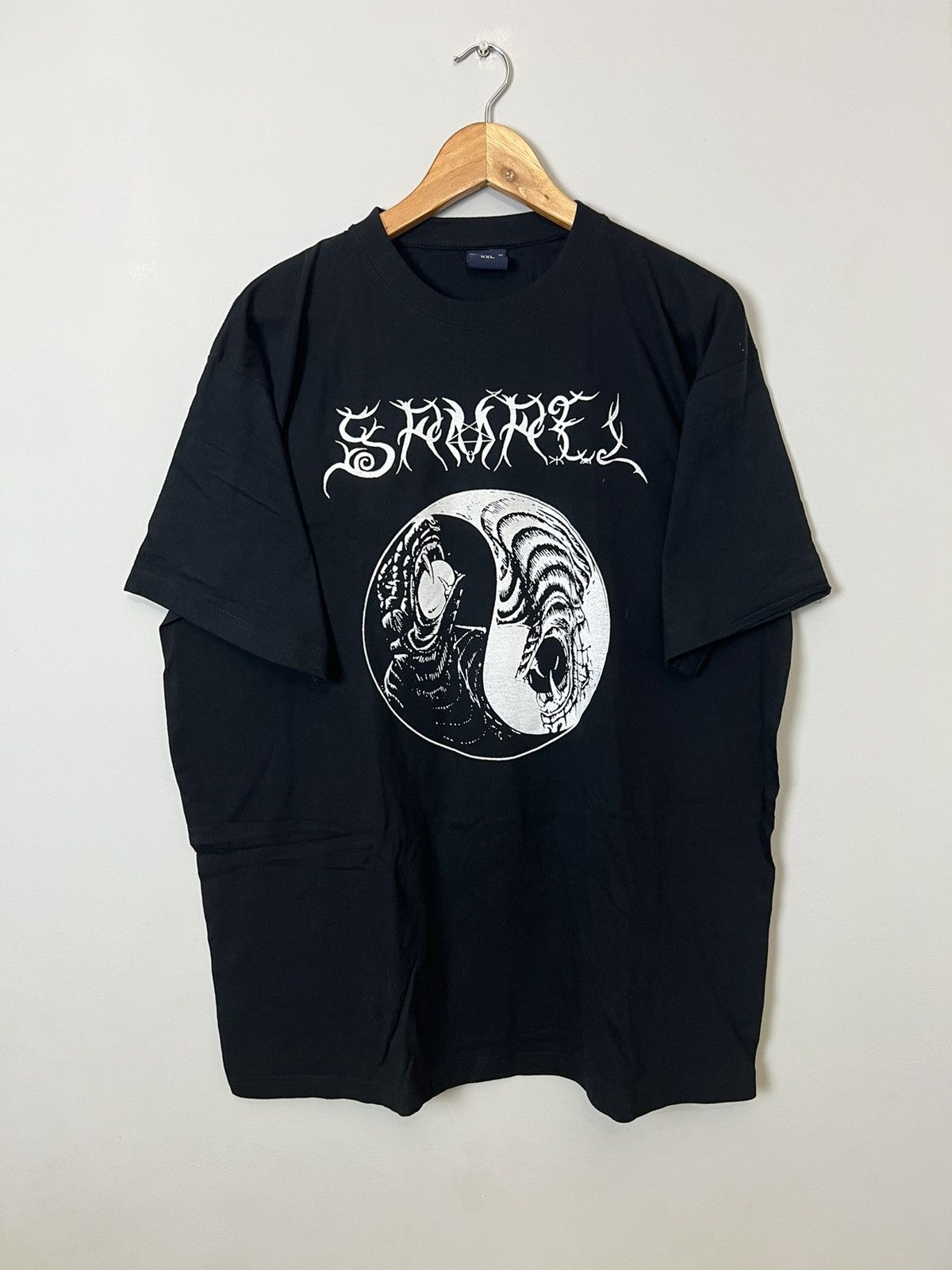 Band Tees Samael Rebellion 1995 vintage metal band longsleeve Size US XL / EU 56 / 4 - 1 Thumbnail