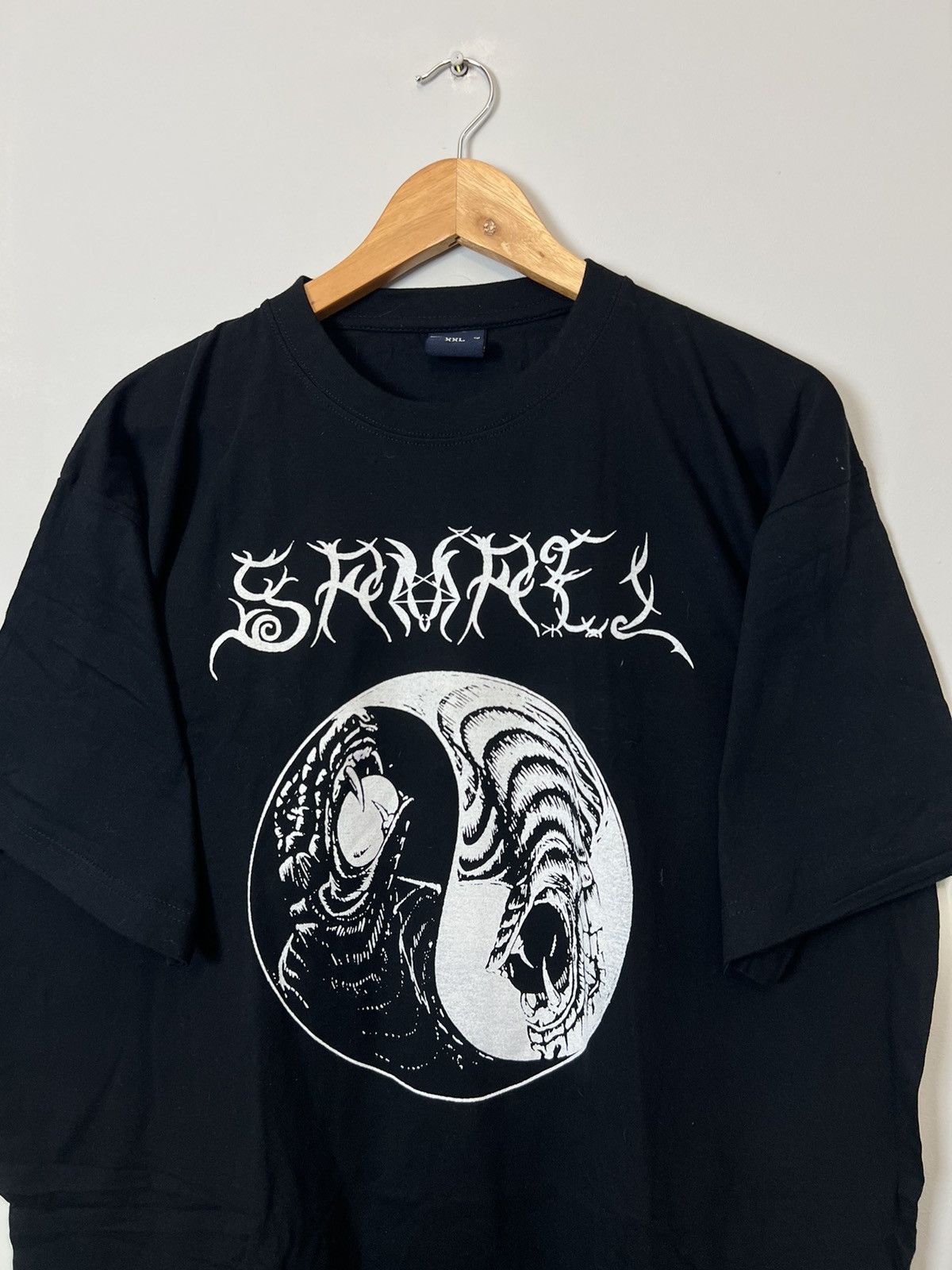 Band Tees Samael Rebellion 1995 vintage metal band longsleeve Size US XL / EU 56 / 4 - 3 Thumbnail