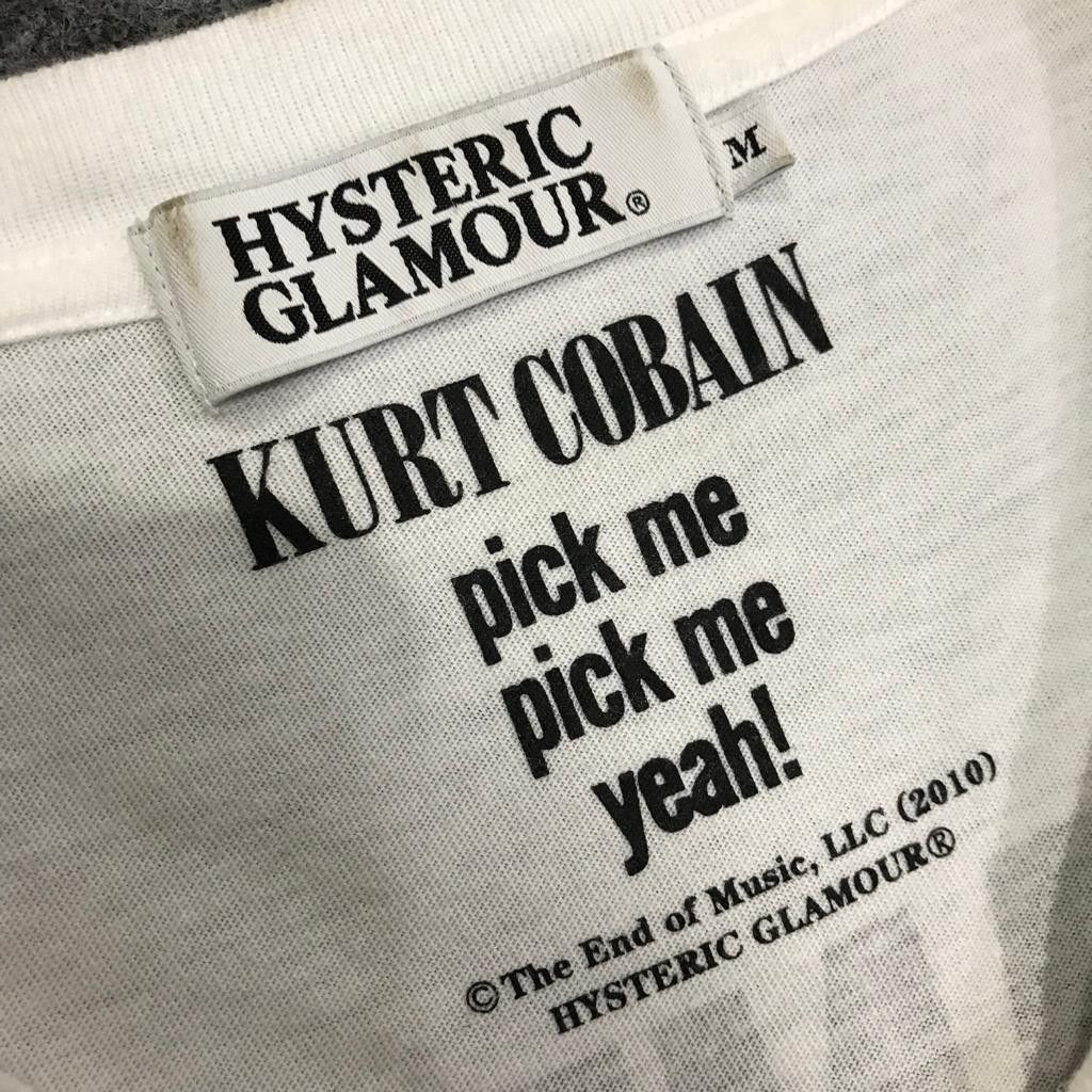 Hysteric Glamour Hysteric Glamour Kurt Cobain Tshirt Size US M / EU 48-50 / 2 - 4 Thumbnail