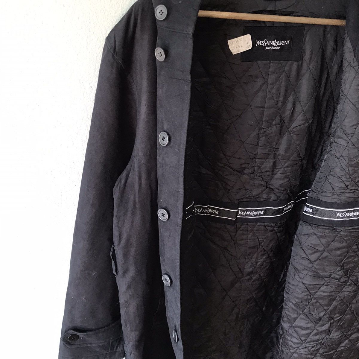 Saint Laurent Paris Yves Saint Laurent trench coat long Jacket overcoat Size US L / EU 52-54 / 3 - 6 Thumbnail