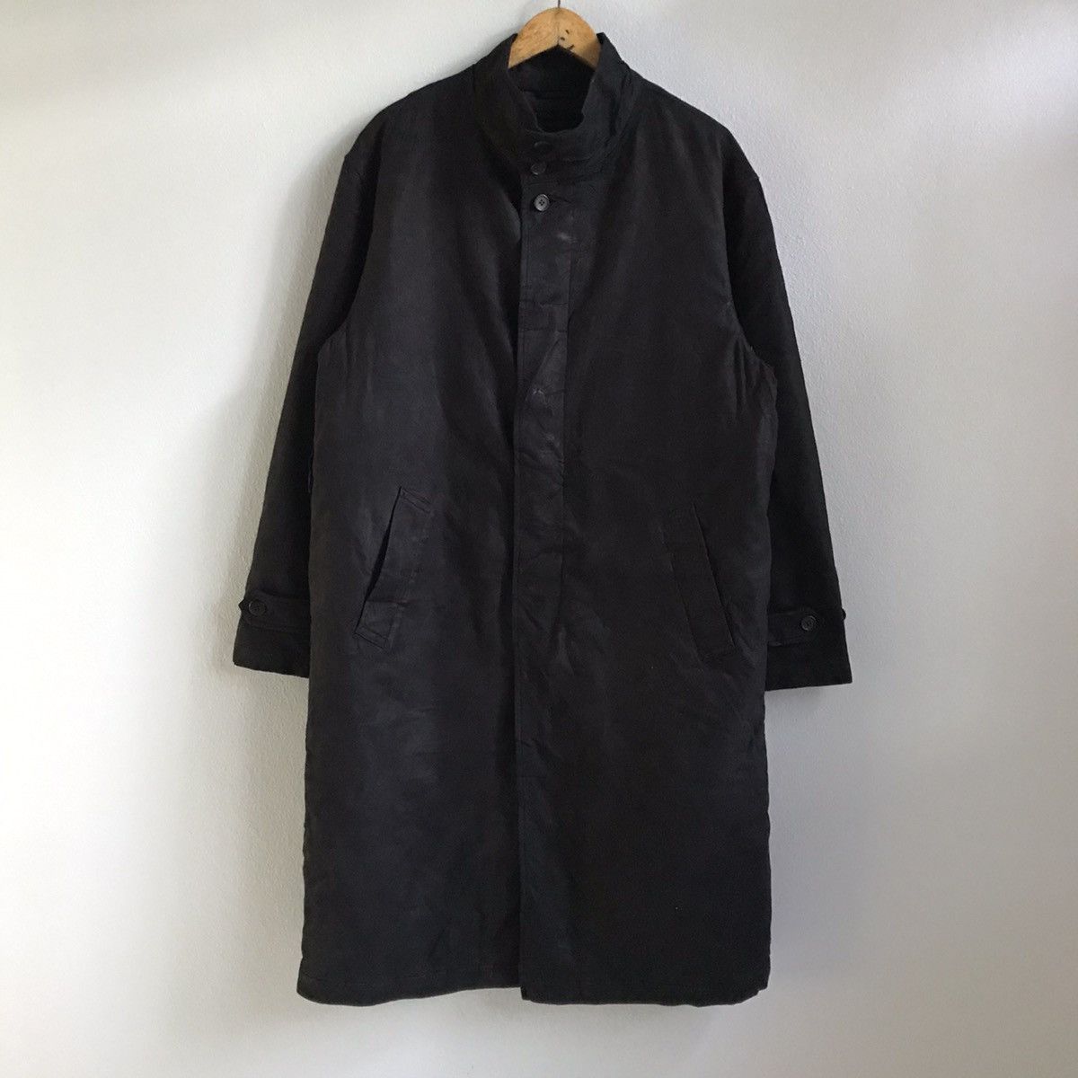 Saint Laurent Paris Yves Saint Laurent trench coat long Jacket overcoat Size US L / EU 52-54 / 3 - 2 Thumbnail