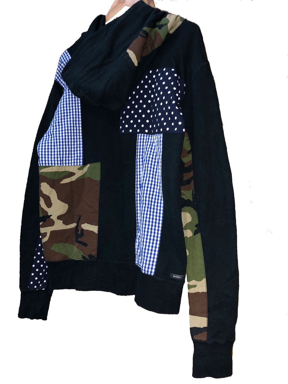 Sophnet. Sophnet Patchwork Hoodie Size US M / EU 48-50 / 2 - 3 Thumbnail
