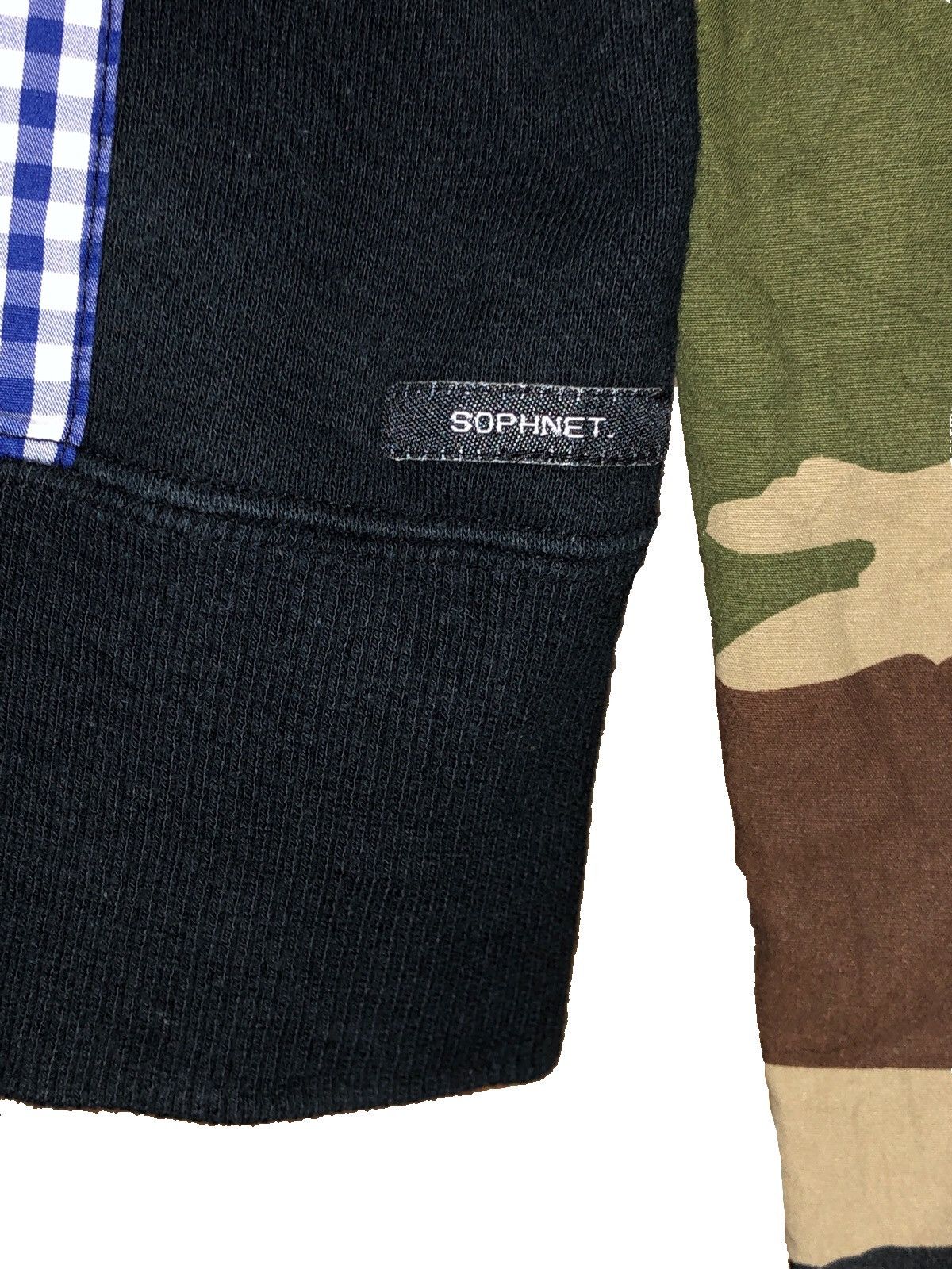 Sophnet. Sophnet Patchwork Hoodie Size US M / EU 48-50 / 2 - 4 Thumbnail