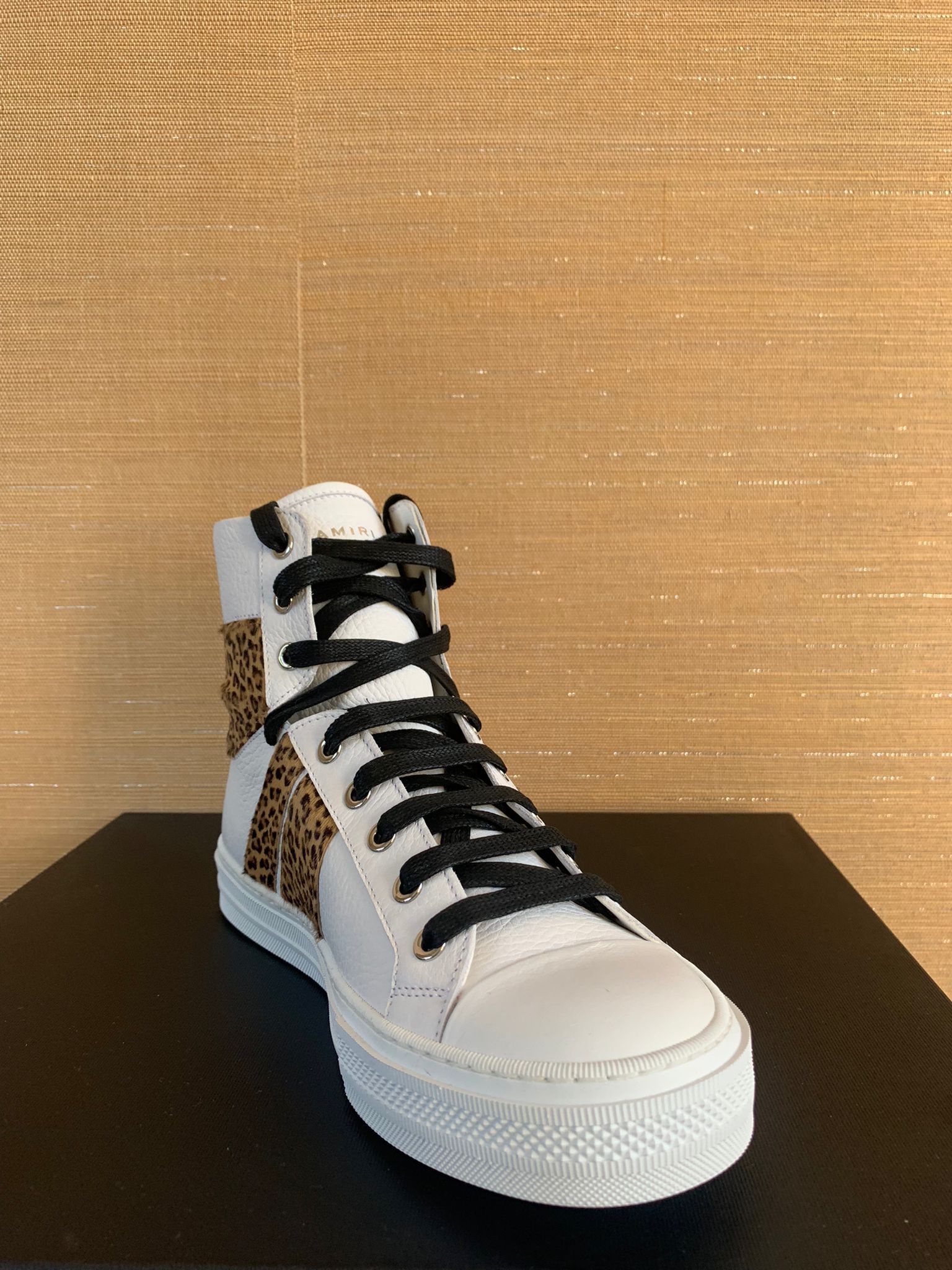 Amiri High Top Sunset Sneakers in White / Leopard Size US 7 / EU 40 - 6 Thumbnail