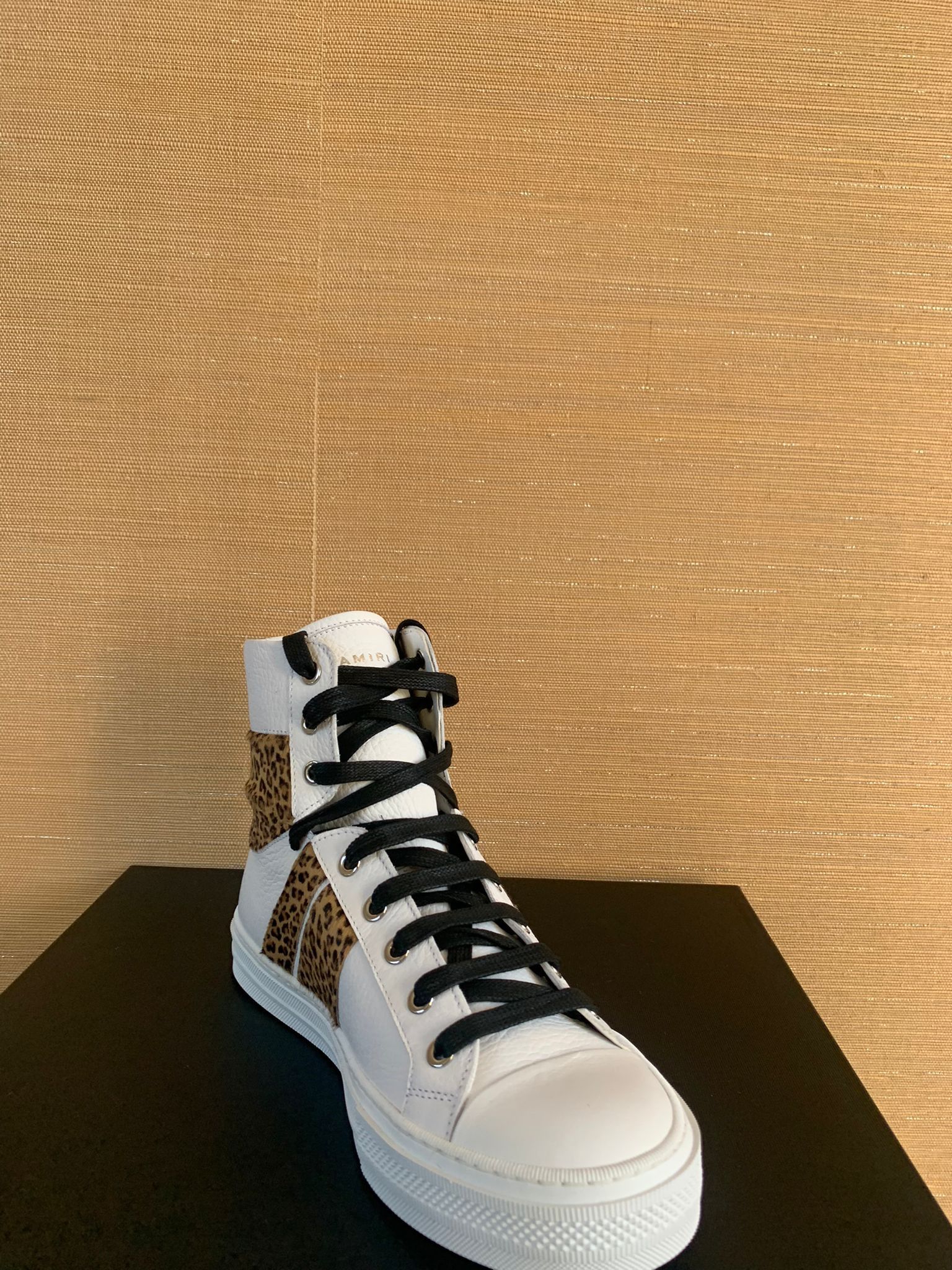 Amiri High Top Sunset Sneakers in White / Leopard Size US 7 / EU 40 - 5 Thumbnail