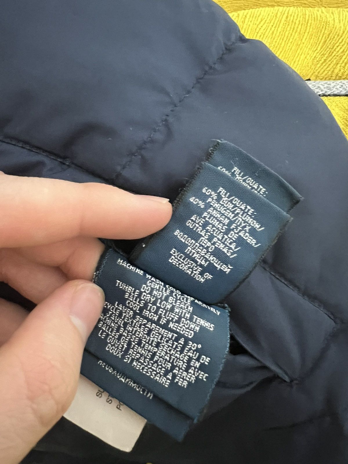 Polo Ralph Lauren Vintage Y2K Ralph Lauren Reversible Down Puffer Vest Size Size US S / EU 44-46 / 1 - 9 Thumbnail