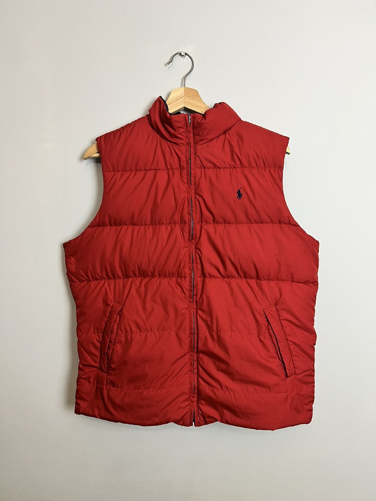 Polo Ralph Lauren Vintage Y2K Ralph Lauren Reversible Down Puffer Vest Size Size US S / EU 44-46 / 1 - 3 Thumbnail