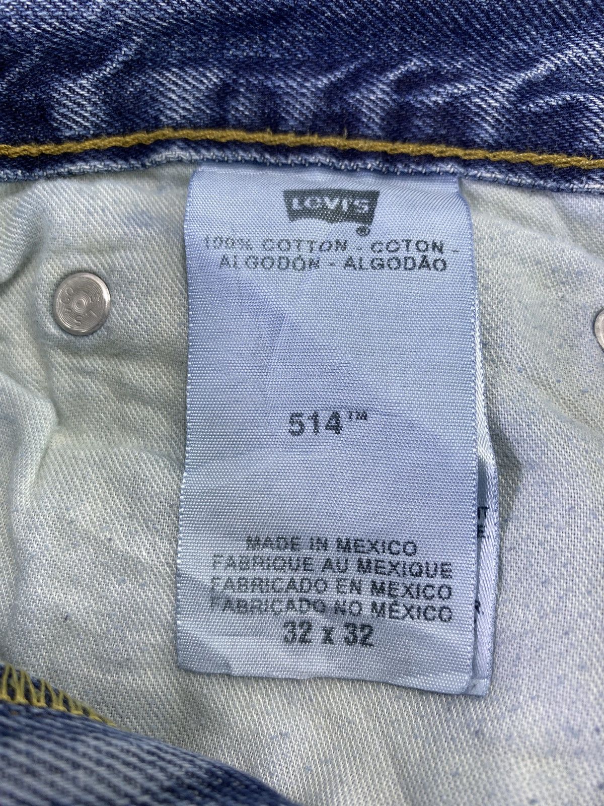 Jean × Levi's × Vintage VINTAGE LEVIS 514 Jeans 32x32 -J005 Size US 33 - 7 Thumbnail