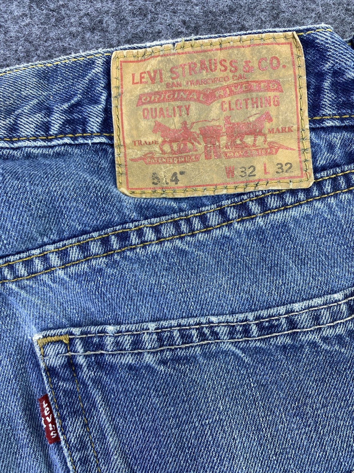 Jean × Levi's × Vintage VINTAGE LEVIS 514 Jeans 32x32 -J005 Size US 33 - 11 Thumbnail