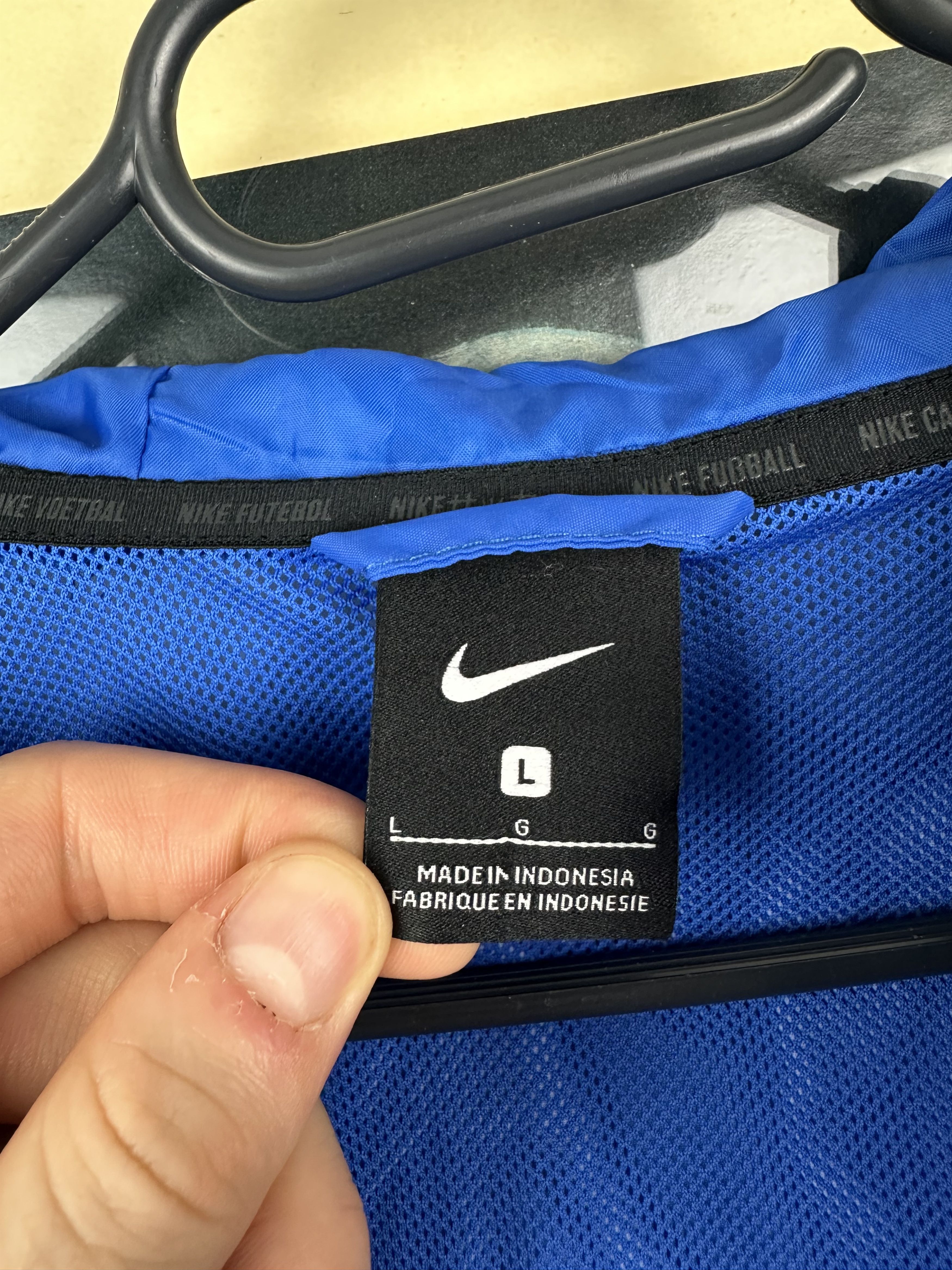 Nike Nike Bochum Football Jacket Soccer Windbreaker Rare Size US L / EU 52-54 / 3 - 5 Thumbnail