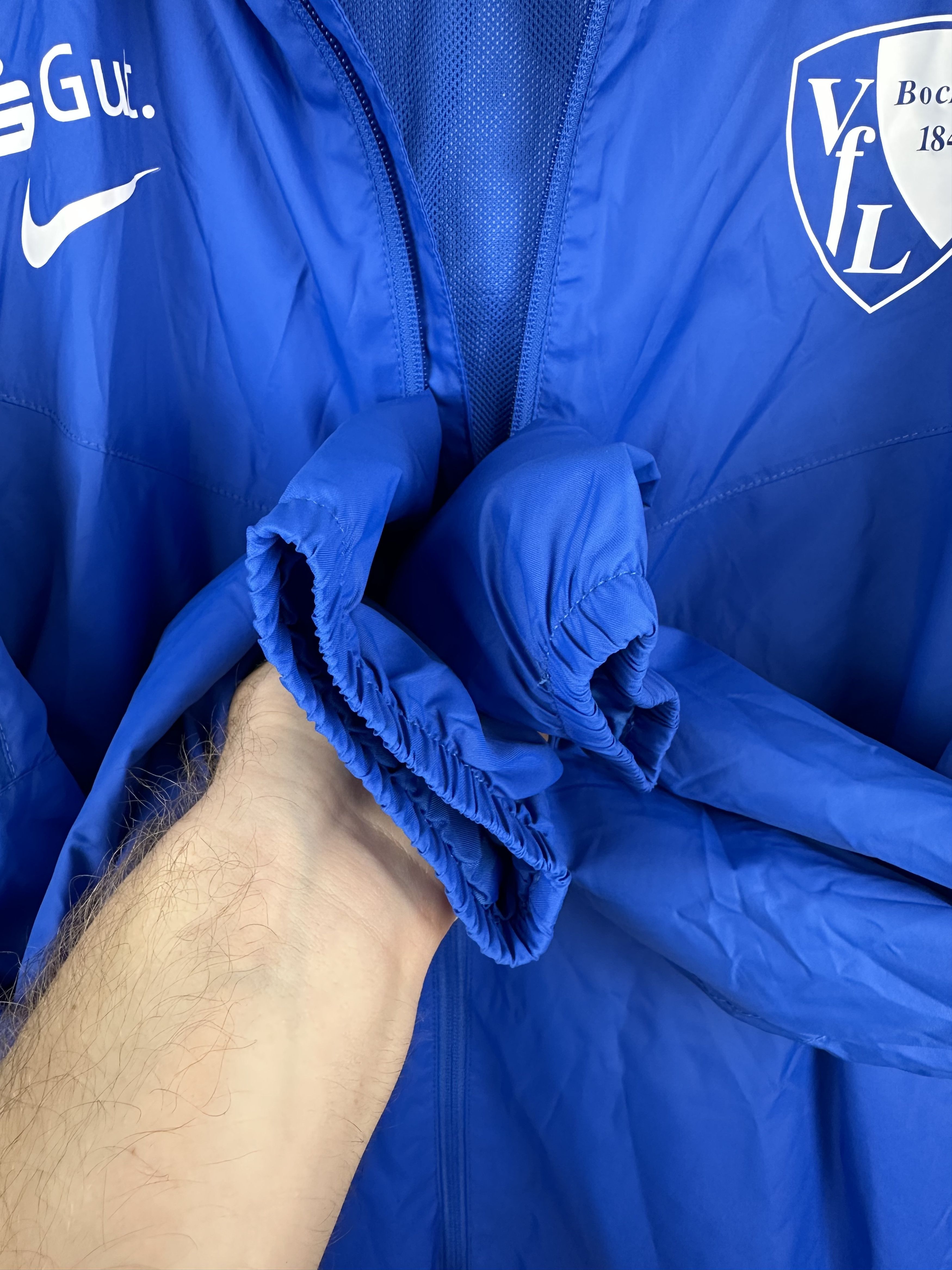 Nike Nike Bochum Football Jacket Soccer Windbreaker Rare Size US L / EU 52-54 / 3 - 7 Thumbnail
