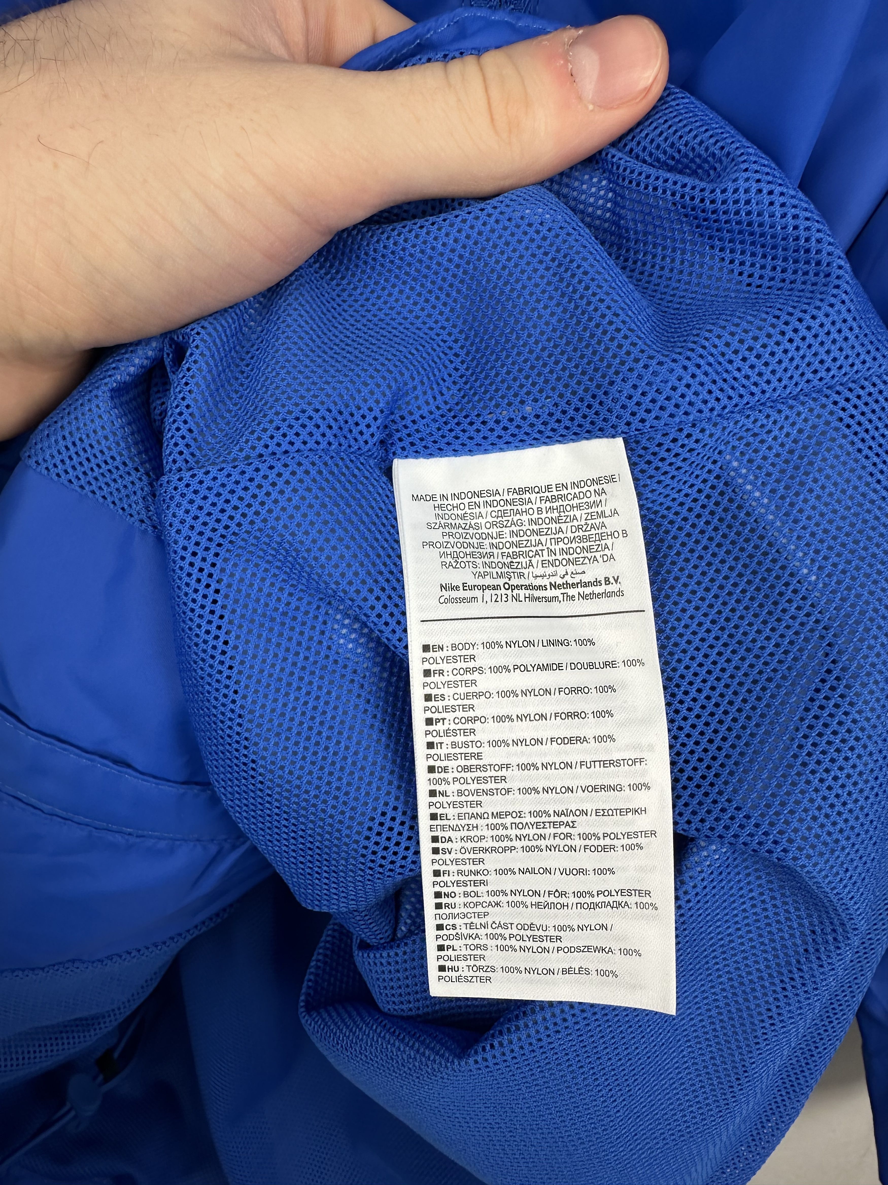 Nike Nike Bochum Football Jacket Soccer Windbreaker Rare Size US L / EU 52-54 / 3 - 9 Thumbnail
