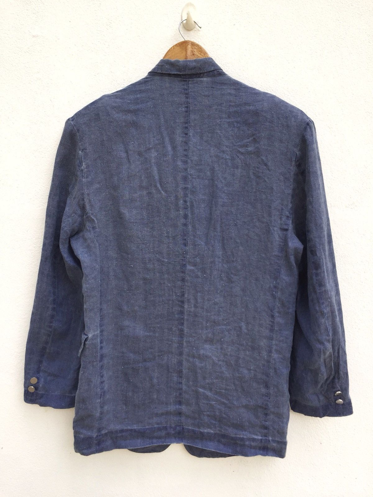 Kansai Yamamoto OG Kansai O2 Pop Art Bowie Denim Blazer/Jacket Size US L / EU 52-54 / 3 - 6 Thumbnail