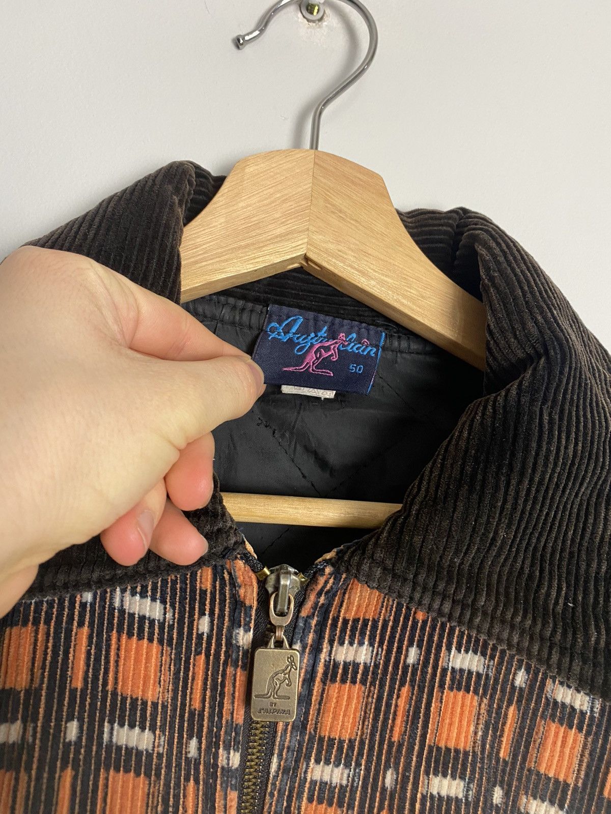 Vintage Vintage 90s Avant Garde Australian Corduroy Rare Jacket XL Size US XL / EU 56 / 4 - 8 Thumbnail