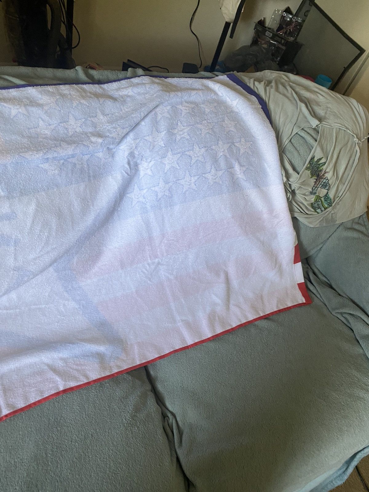 Asspizza Asspizza Flag Towel Size ONE SIZE - 7 Thumbnail