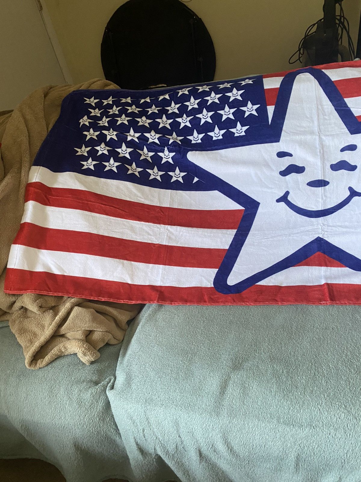 Asspizza Asspizza Flag Towel Size ONE SIZE - 3 Thumbnail