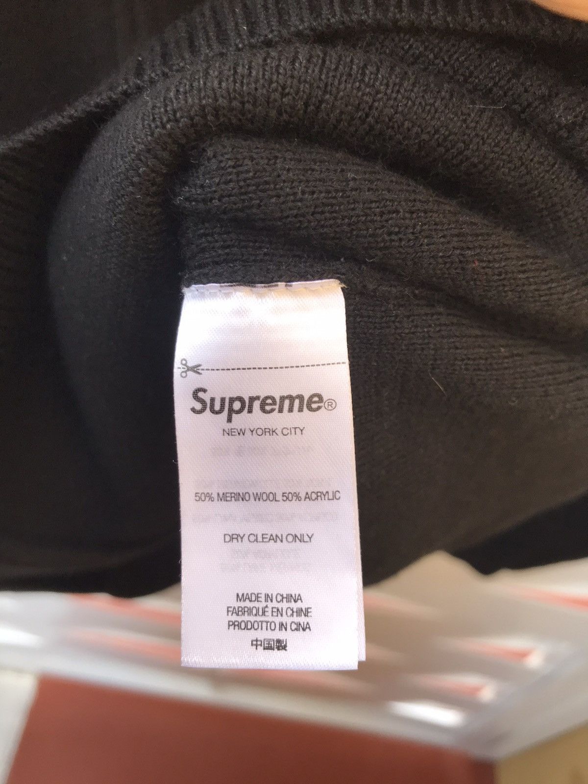 Supreme Chest Stripe Zip Up Cardigan Size US M / EU 48-50 / 2 - 4 Thumbnail