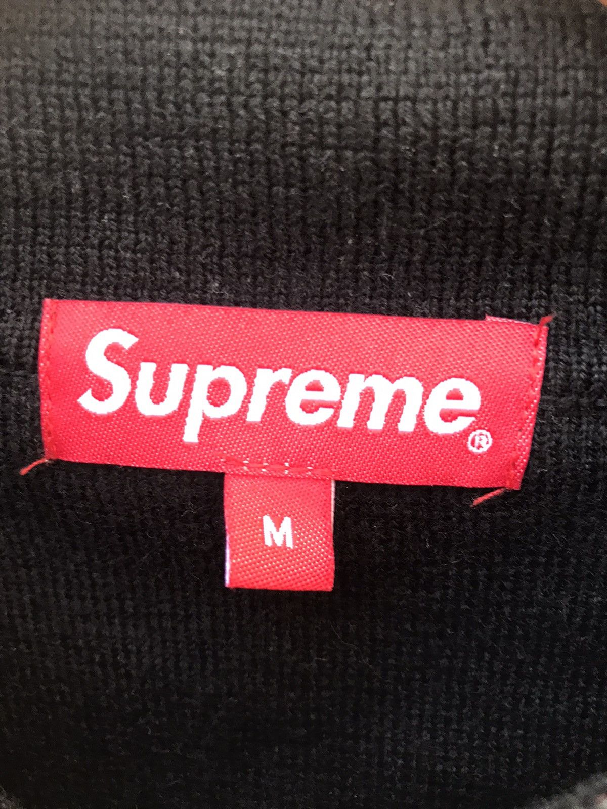 Supreme Chest Stripe Zip Up Cardigan Size US M / EU 48-50 / 2 - 3 Thumbnail