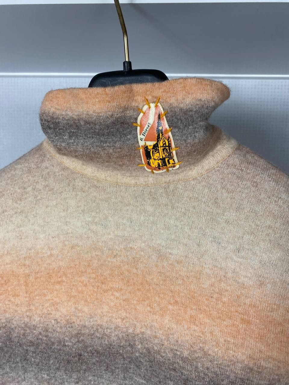 Diesel Vintage diesel sweater Size S / US 4 / IT 40 - 2 Thumbnail