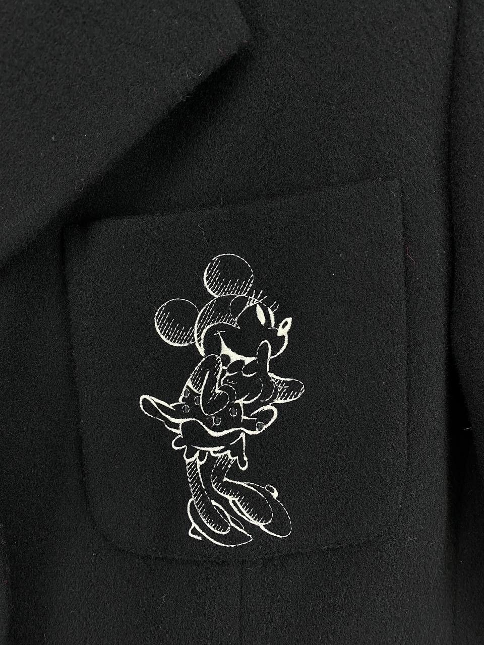 Iceberg Vintage Iceberg x Disney Mickey Mouse Wool Coat Long Jacket Size M / US 6-8 / IT 42-44 - 10 Thumbnail