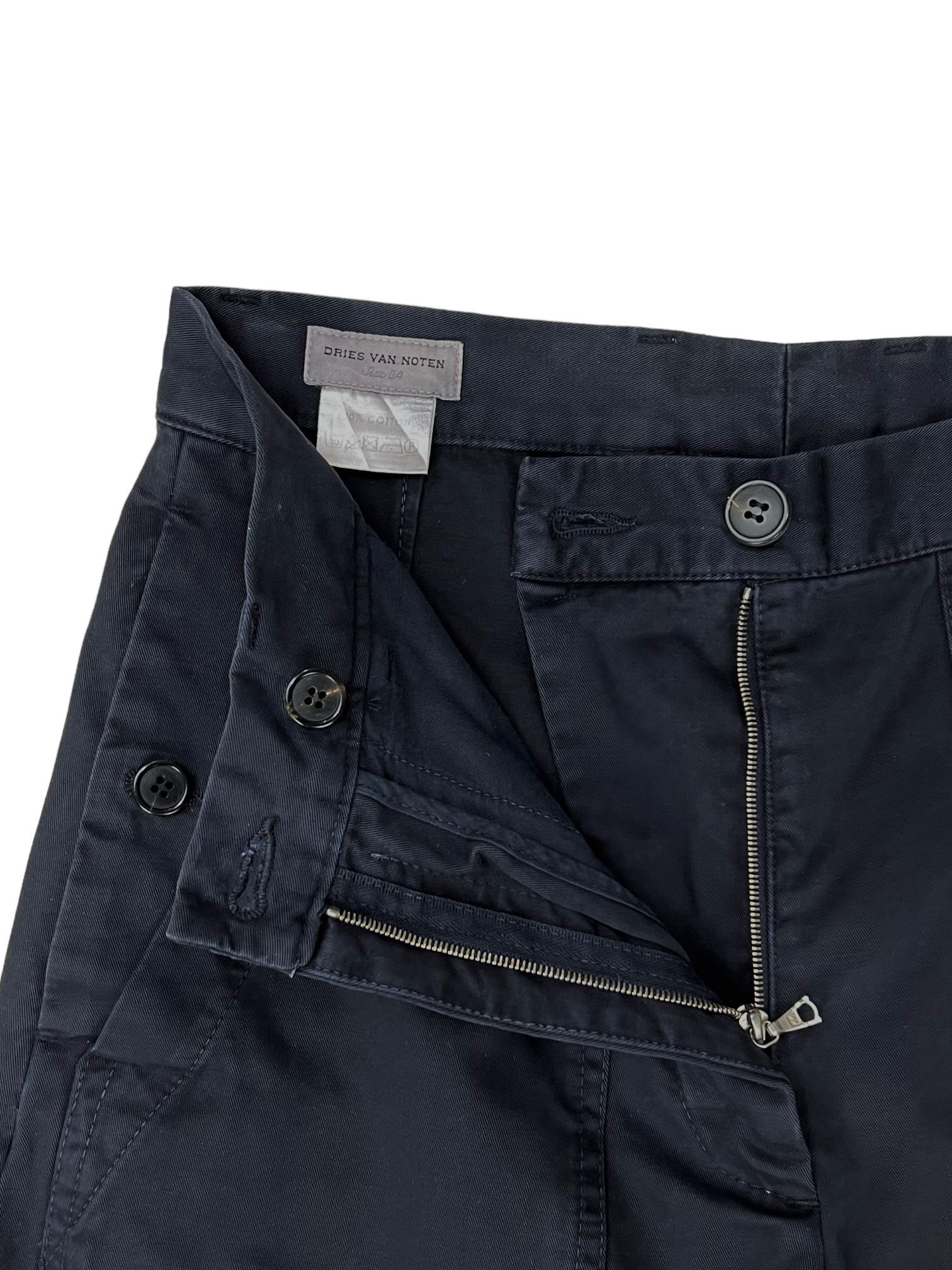 Dries Van Noten Baggy Military Cargo Trousers Pants Size US 28 / EU 44 - 5 Thumbnail