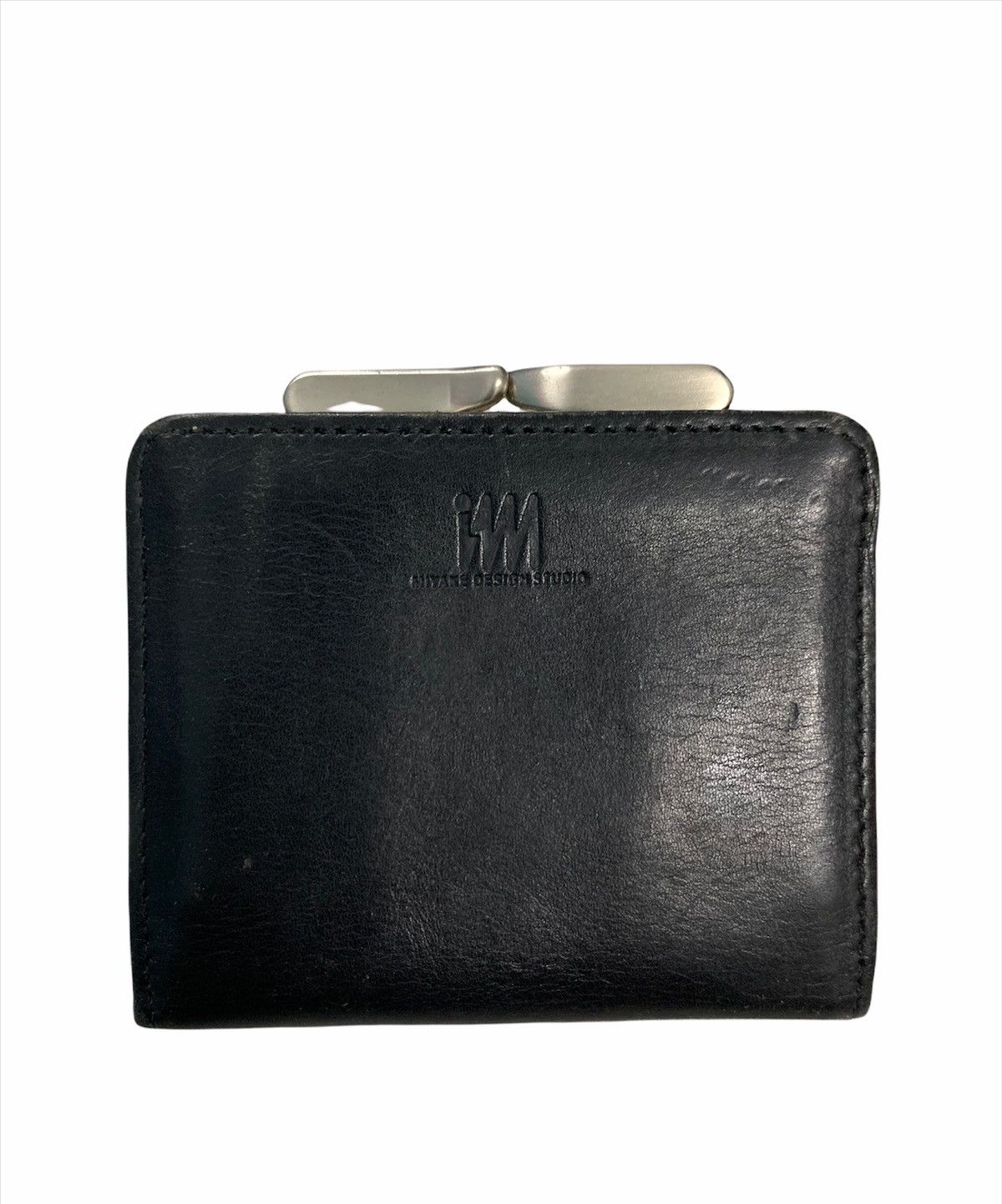 🎌 Miyake Design Studio Leather Coin Bag/Issey Miyake
