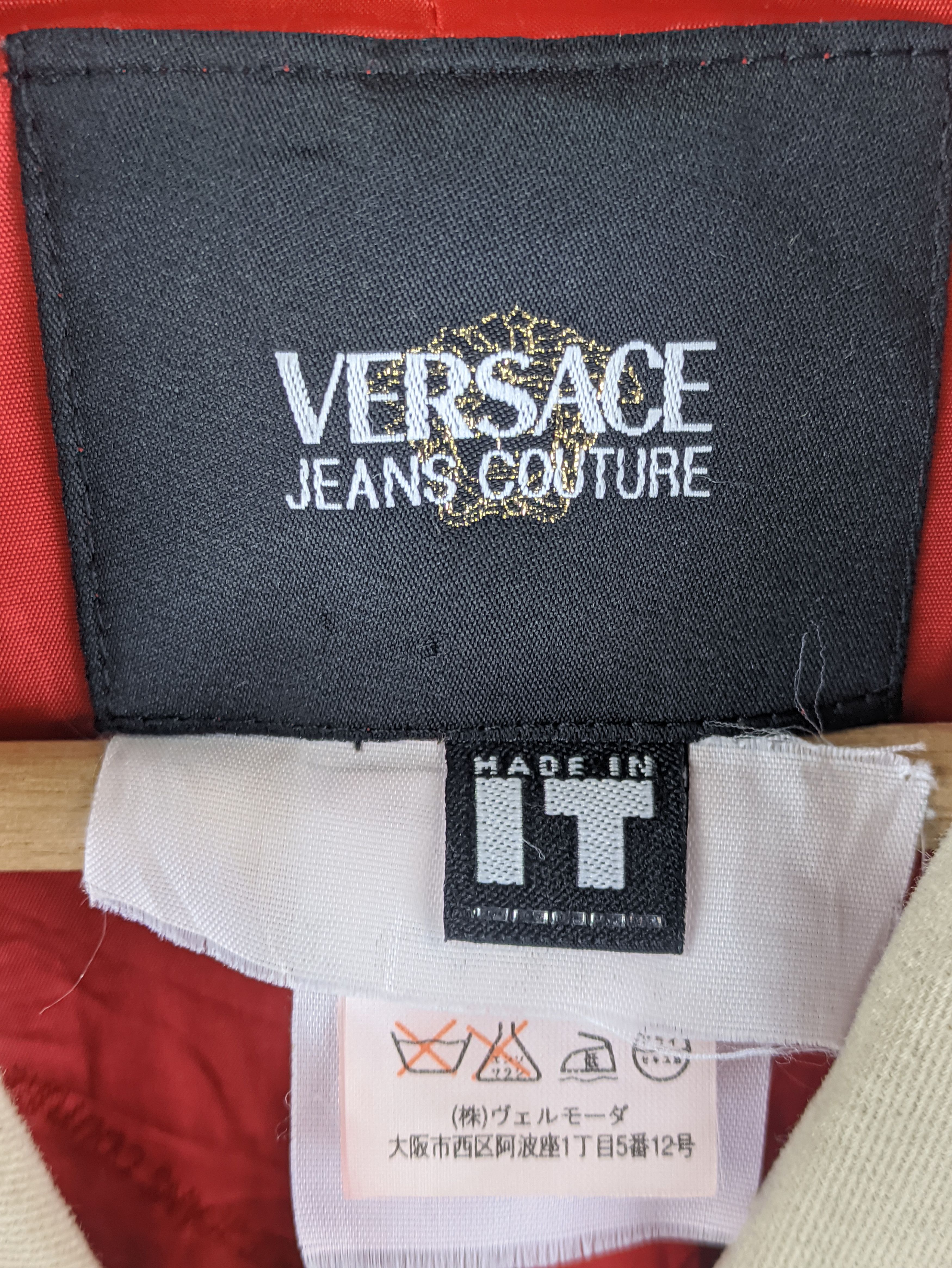 Versace Steals🔥Versace Jeans Couture Coat Jacket Blazer Size US M / EU 48-50 / 2 - 3 Thumbnail