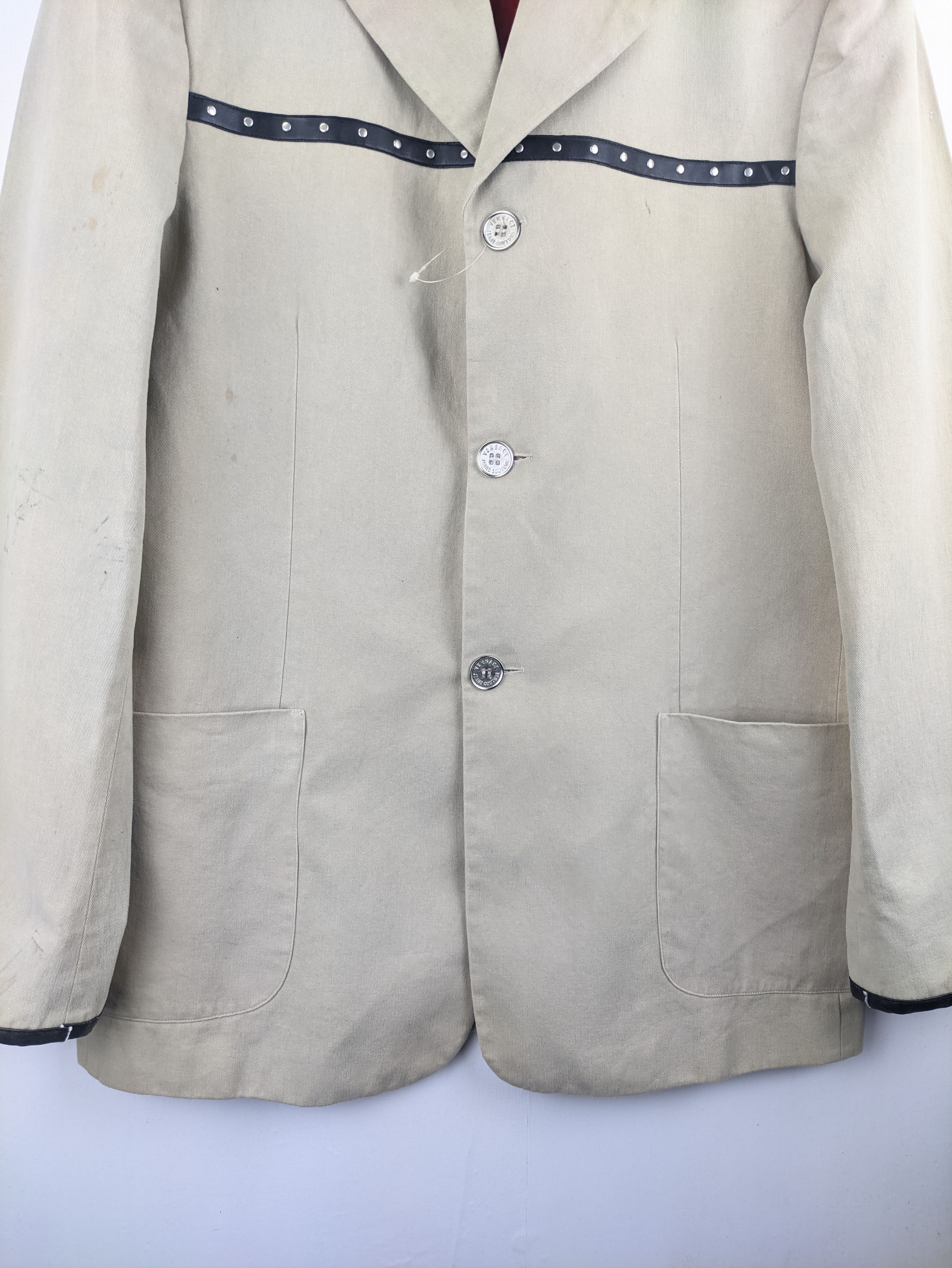 Versace Steals🔥Versace Jeans Couture Coat Jacket Blazer Size US M / EU 48-50 / 2 - 10 Thumbnail