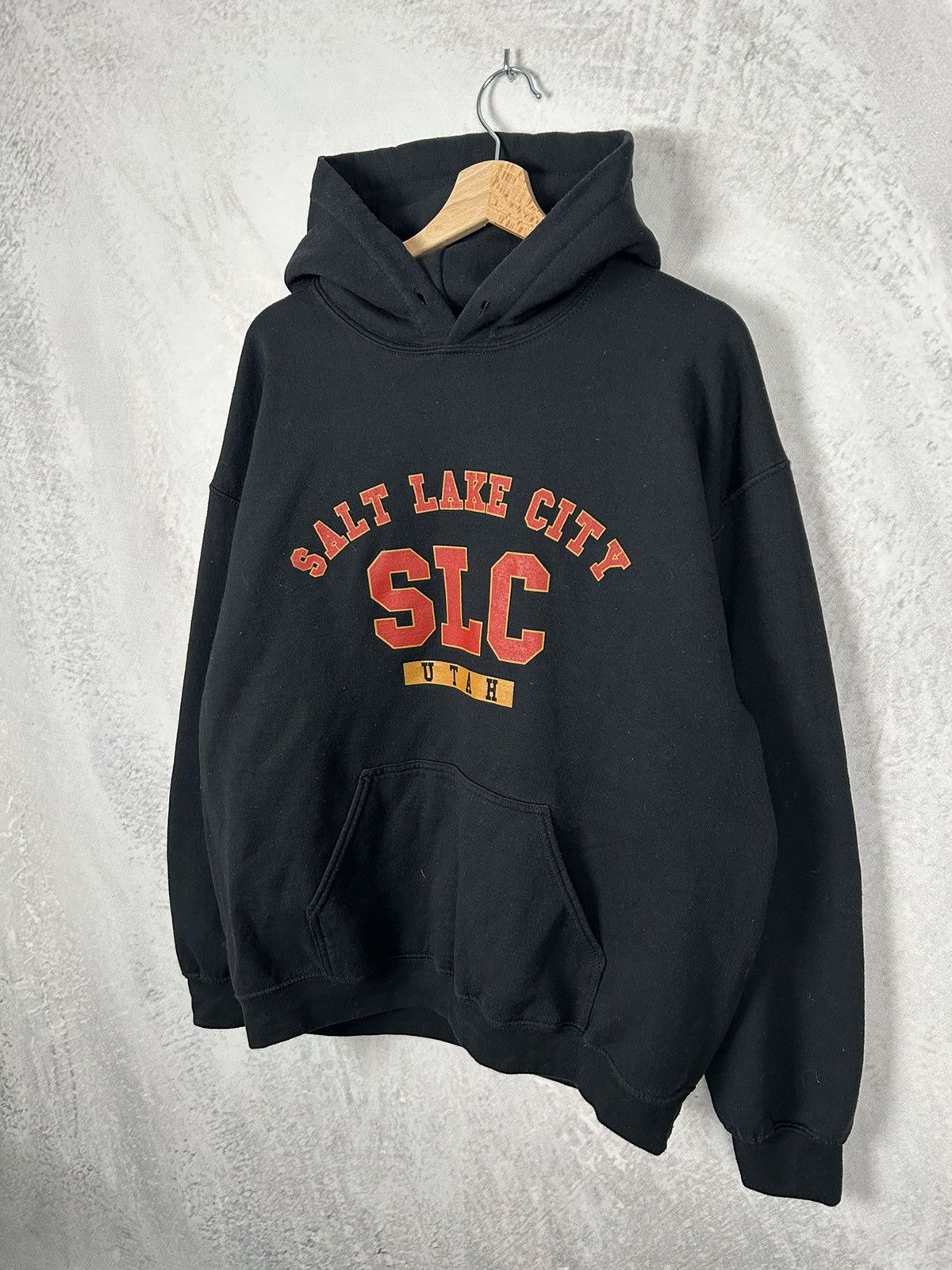 Vintage Vintage Salt Lake City University Hoodie Boxy Fit Oversized Size US S / EU 44-46 / 1 - 2 Thumbnail