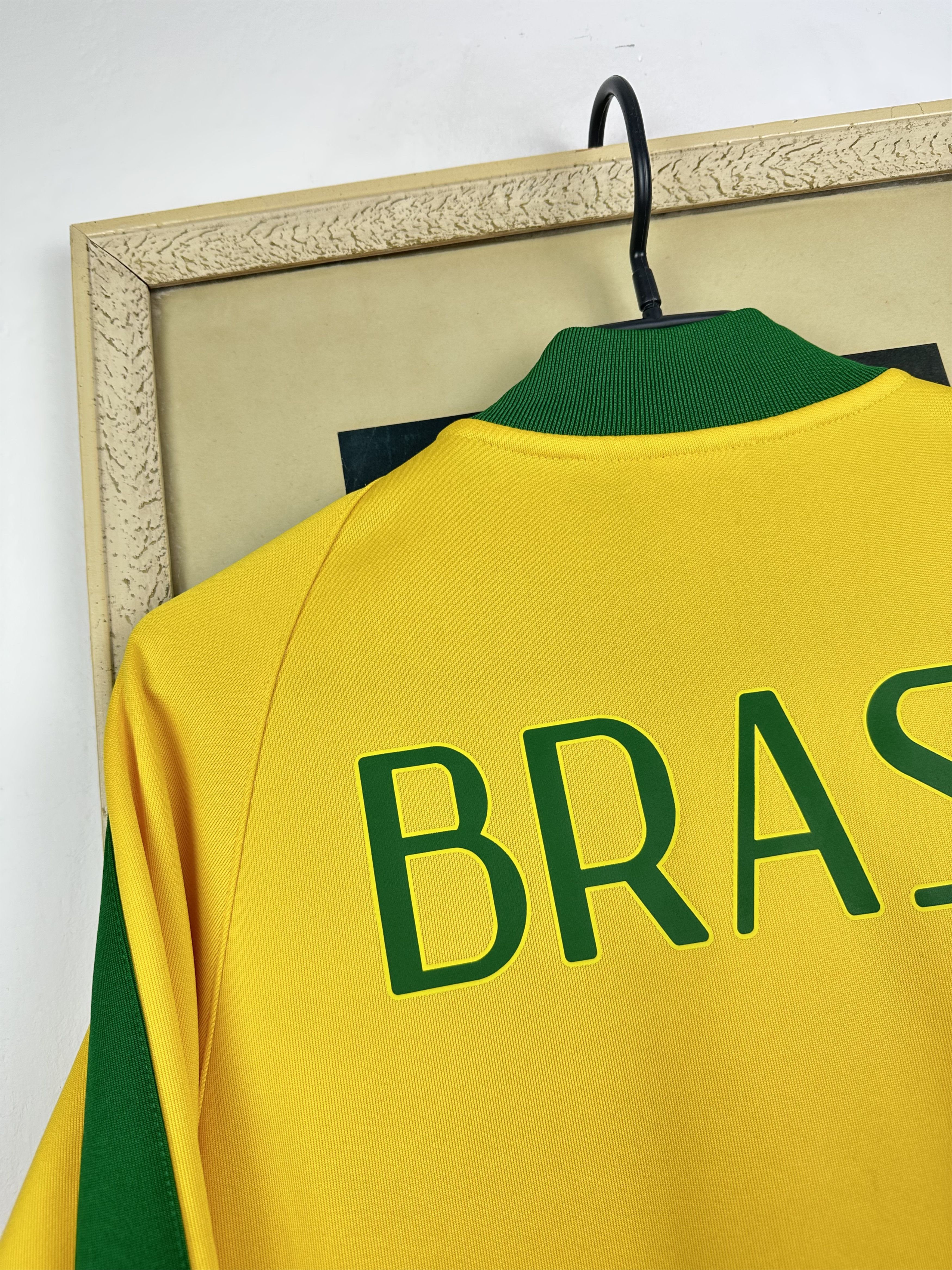 Nike Nike Brazil Football Jacket National Team Soccer Track Top Size US M / EU 48-50 / 2 - 13 Thumbnail