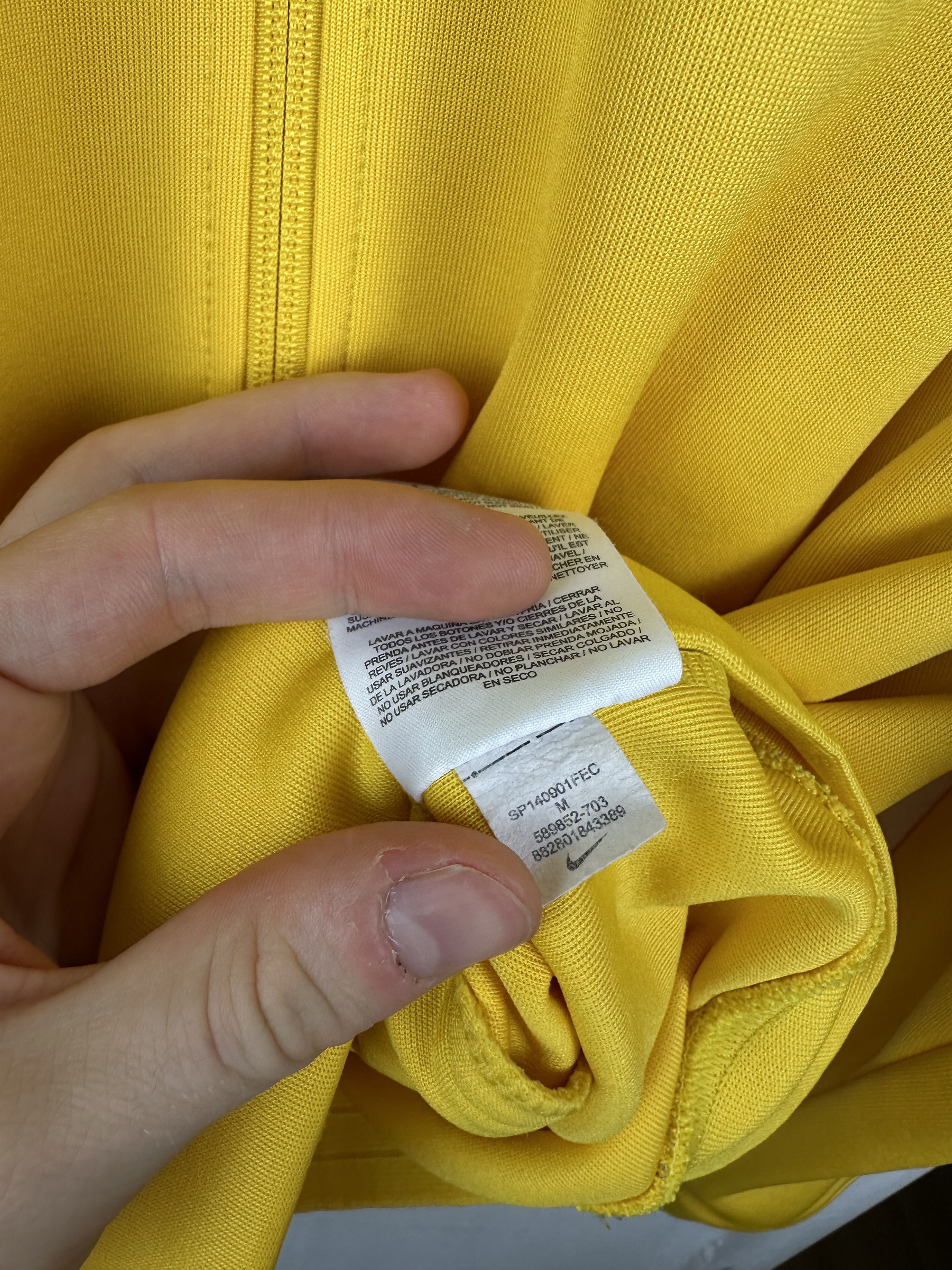 Nike Nike Brazil Football Jacket National Team Soccer Track Top Size US M / EU 48-50 / 2 - 9 Thumbnail