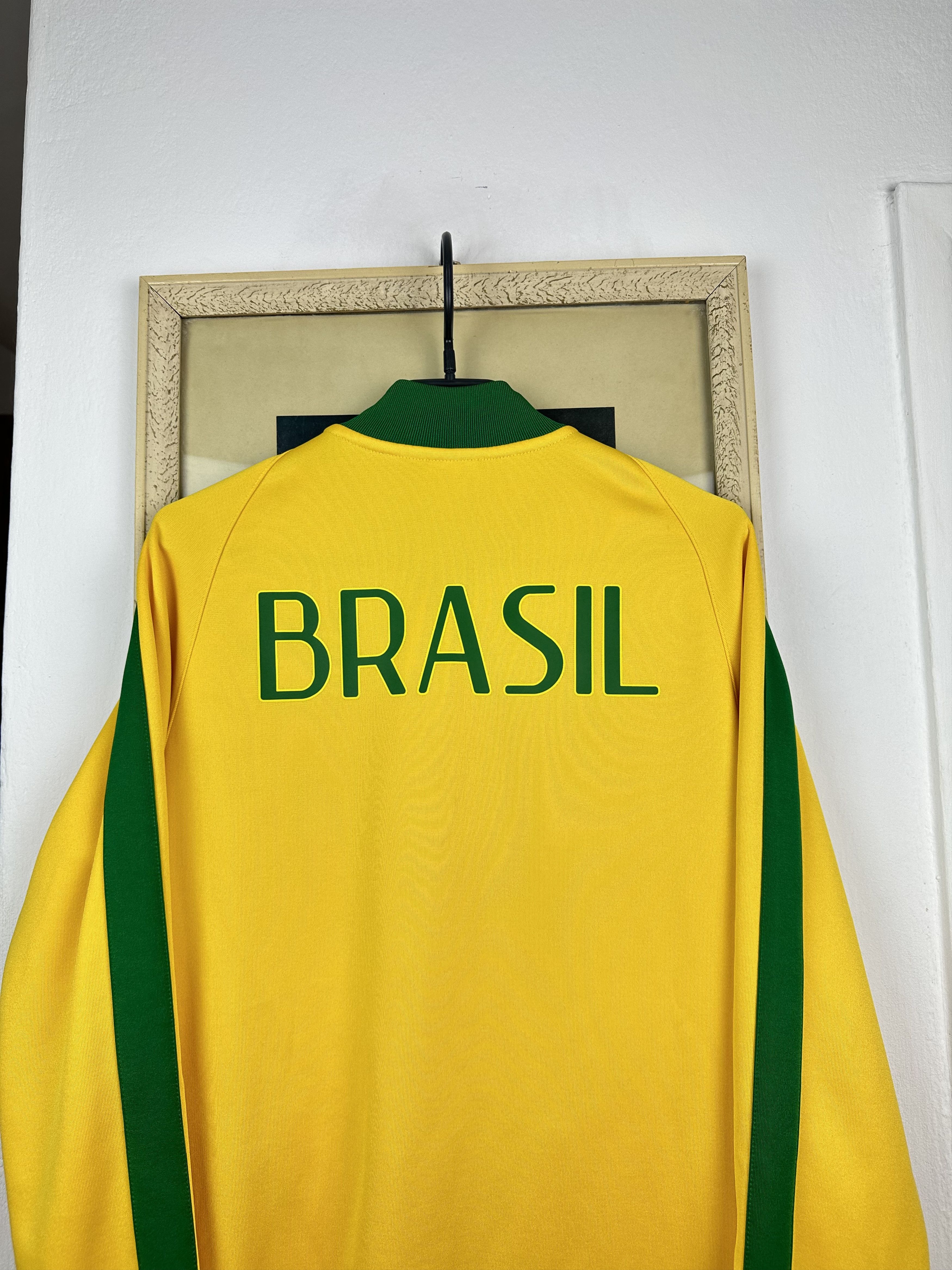 Nike Nike Brazil Football Jacket National Team Soccer Track Top Size US M / EU 48-50 / 2 - 14 Thumbnail
