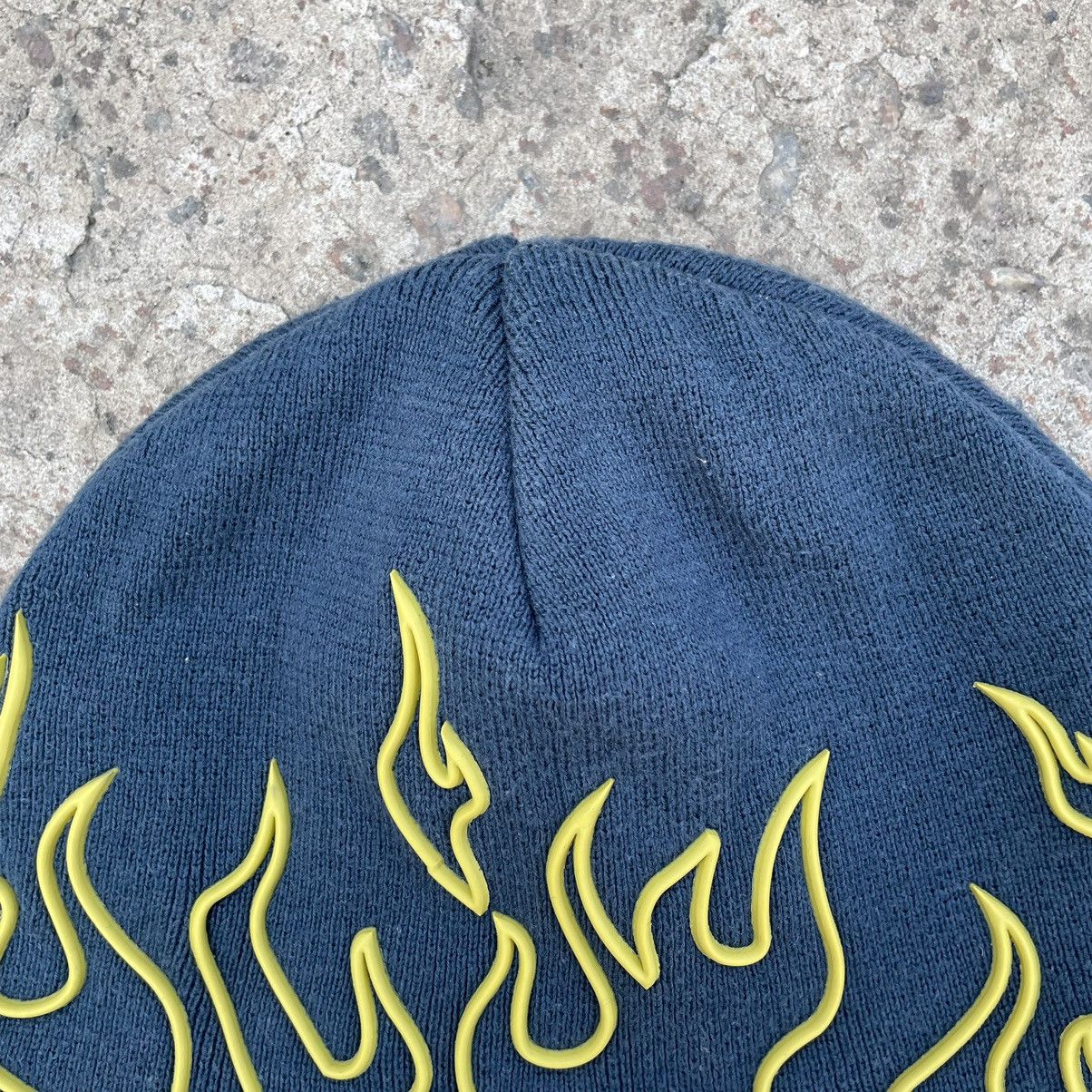 Rap Tees × Vintage Vintage Hat With Fire Rare Japanese Brand Y2K Style USA Size ONE SIZE - 4 Thumbnail