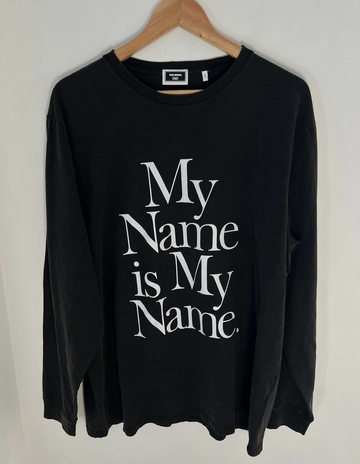 Kith × Vintage Kith The Wire My Name Is My Name LS Vintage