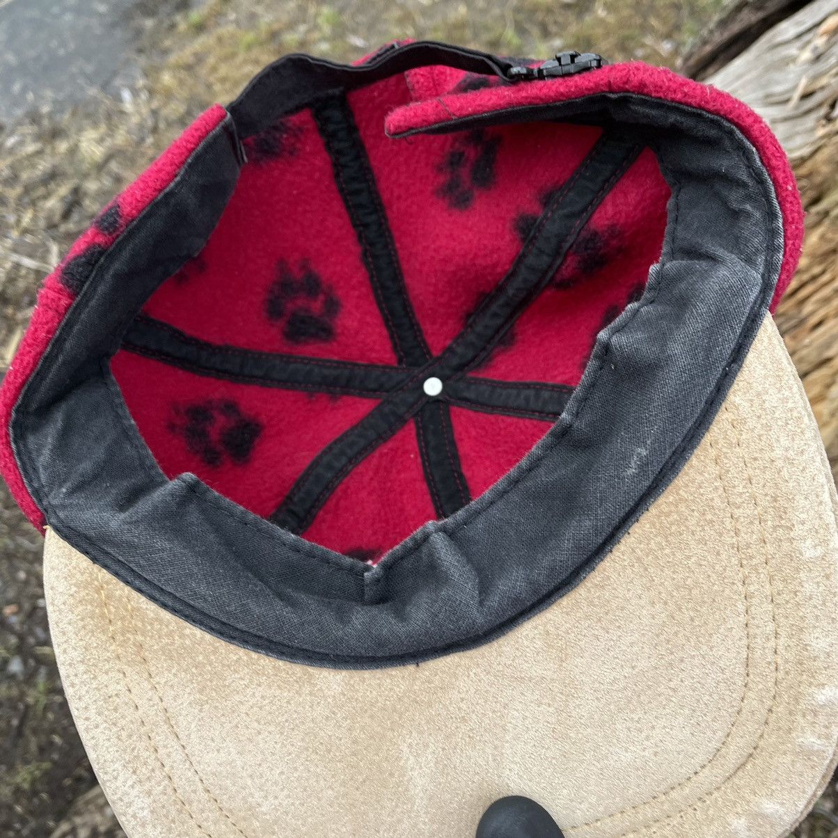Jack Wolfskin Vintage Jack Wolfskin Cap Hat Snapback five-panel Fleece 90s Size ONE SIZE - 7 Thumbnail