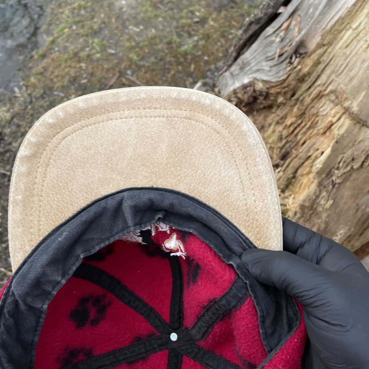 Jack Wolfskin Vintage Jack Wolfskin Cap Hat Snapback five-panel Fleece 90s Size ONE SIZE - 5 Thumbnail
