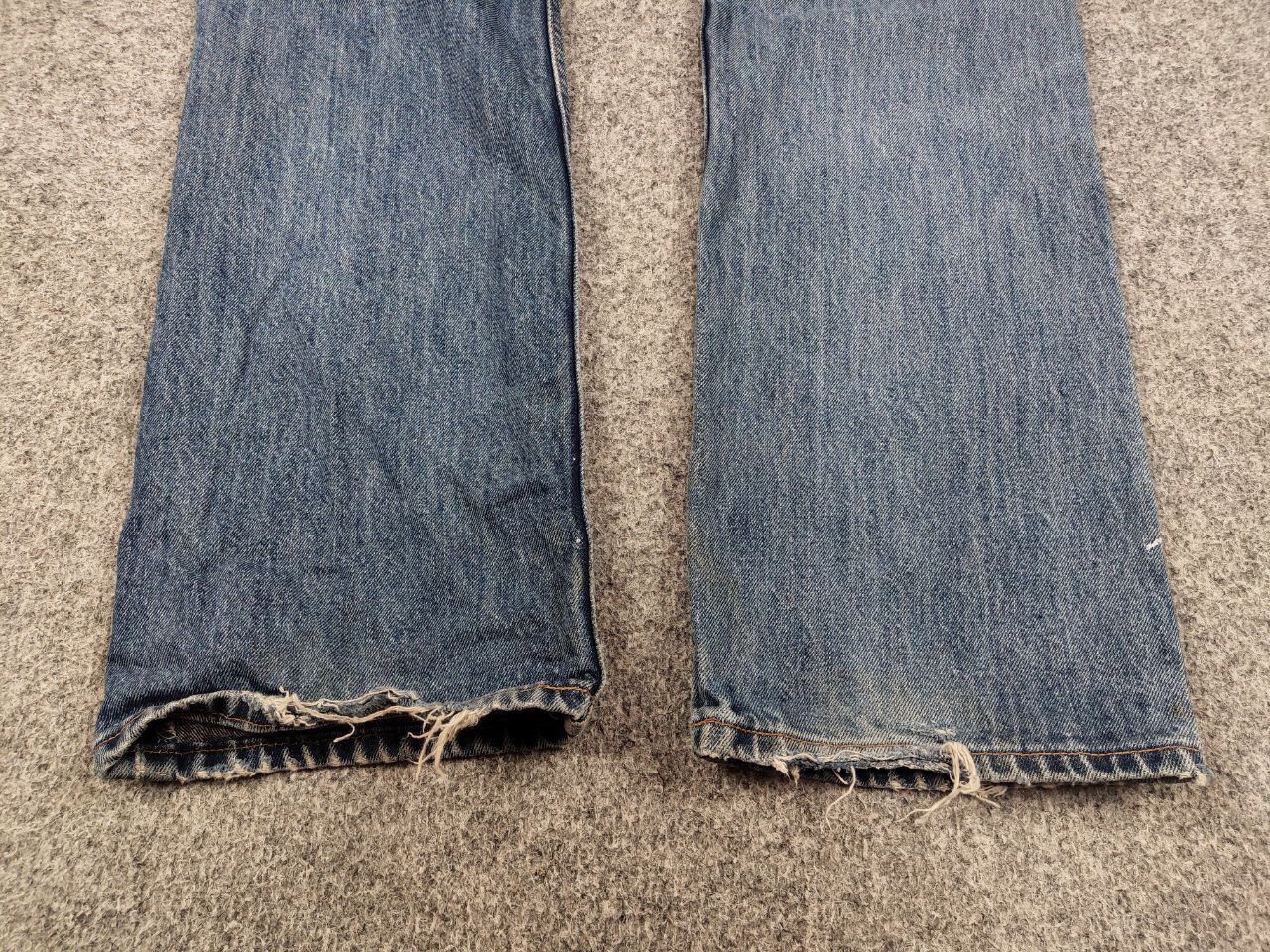 Levi's Vintage 90's Levis 501 Distressed Blue Faded Denim Jeans Size US 28 / EU 44 - 17 Thumbnail
