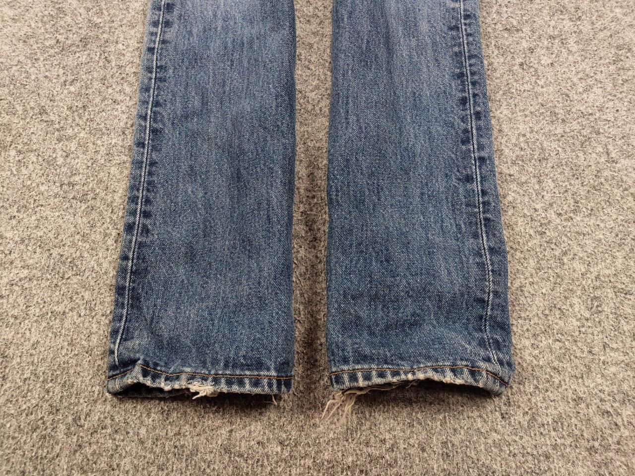 Levi's Vintage 90's Levis 501 Distressed Blue Faded Denim Jeans Size US 28 / EU 44 - 8 Thumbnail