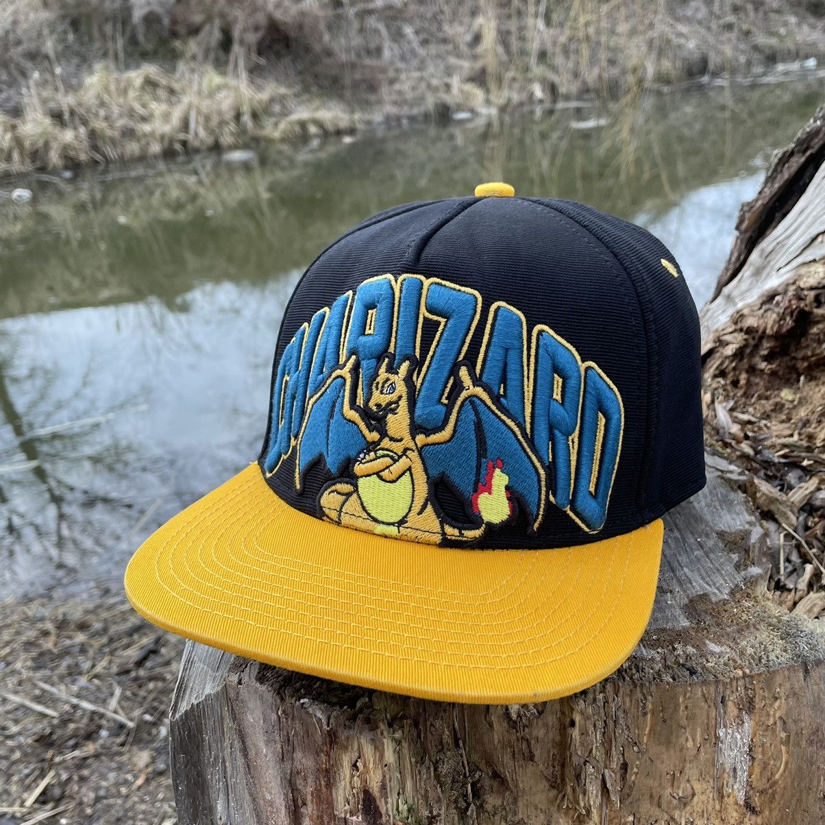 Pokemon × Vintage Vintage Pokémon Cap Hat Snapback Charizard 00s Streetwear Size ONE SIZE - 1 Thumbnail