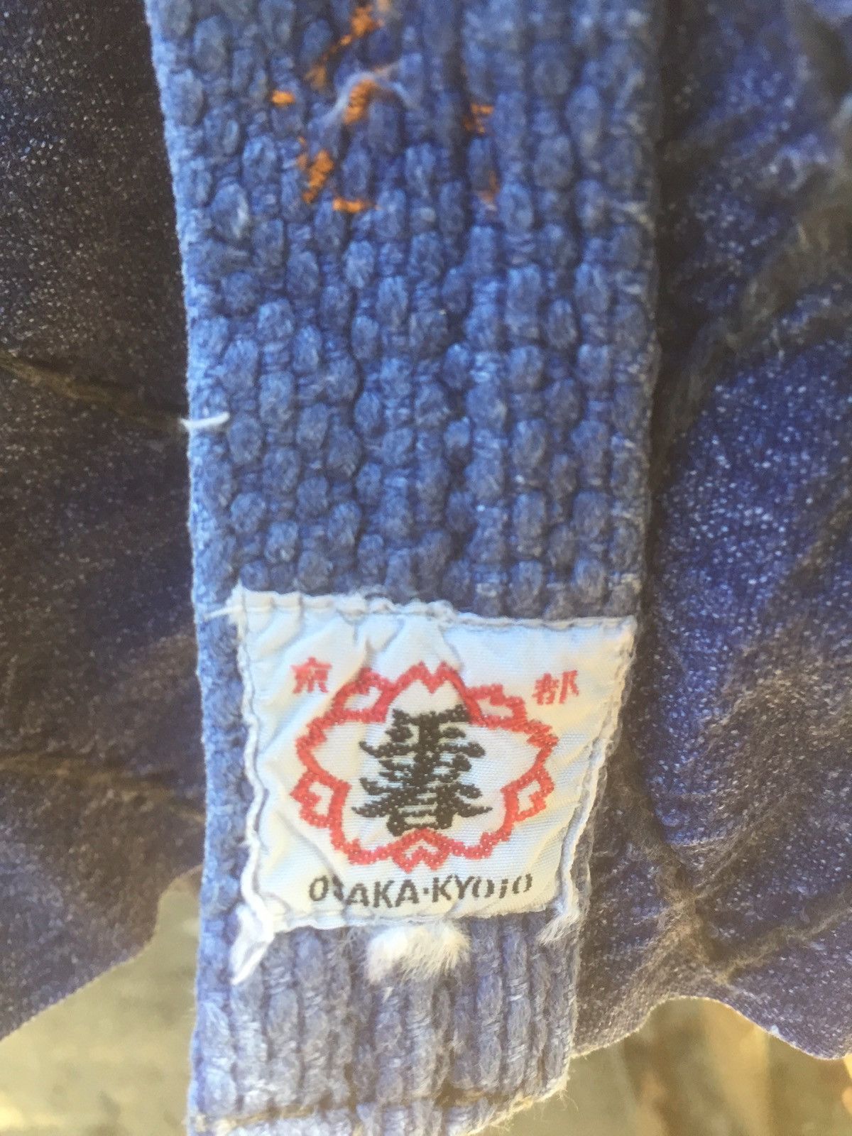 Indigo × Japanese Brand Vintage 60s japanese Traditional kimono indigo cardigan Size US S / EU 44-46 / 1 - 5 Thumbnail