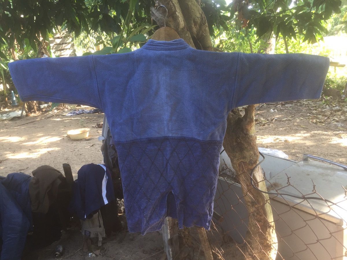 Indigo × Japanese Brand Vintage 60s japanese Traditional kimono indigo cardigan Size US S / EU 44-46 / 1 - 4 Thumbnail