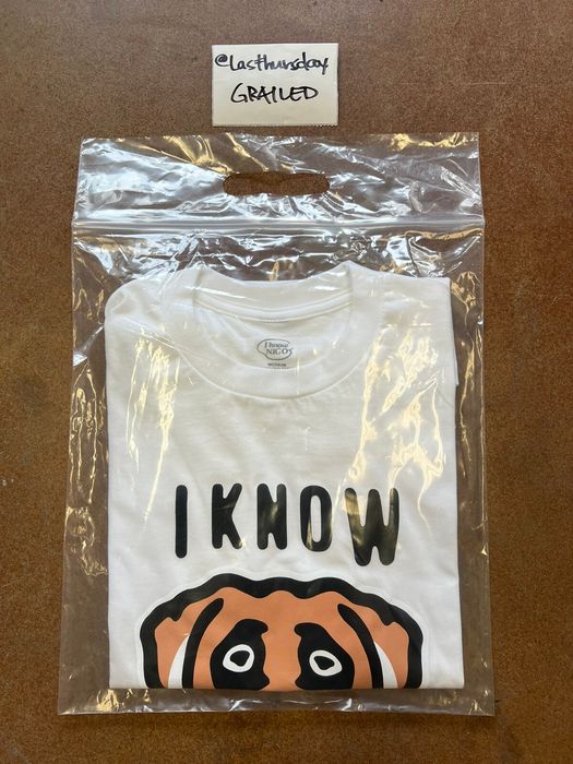 Human Made x Victor Victor “I Know Nigo” Tee in White – Penelope NYC